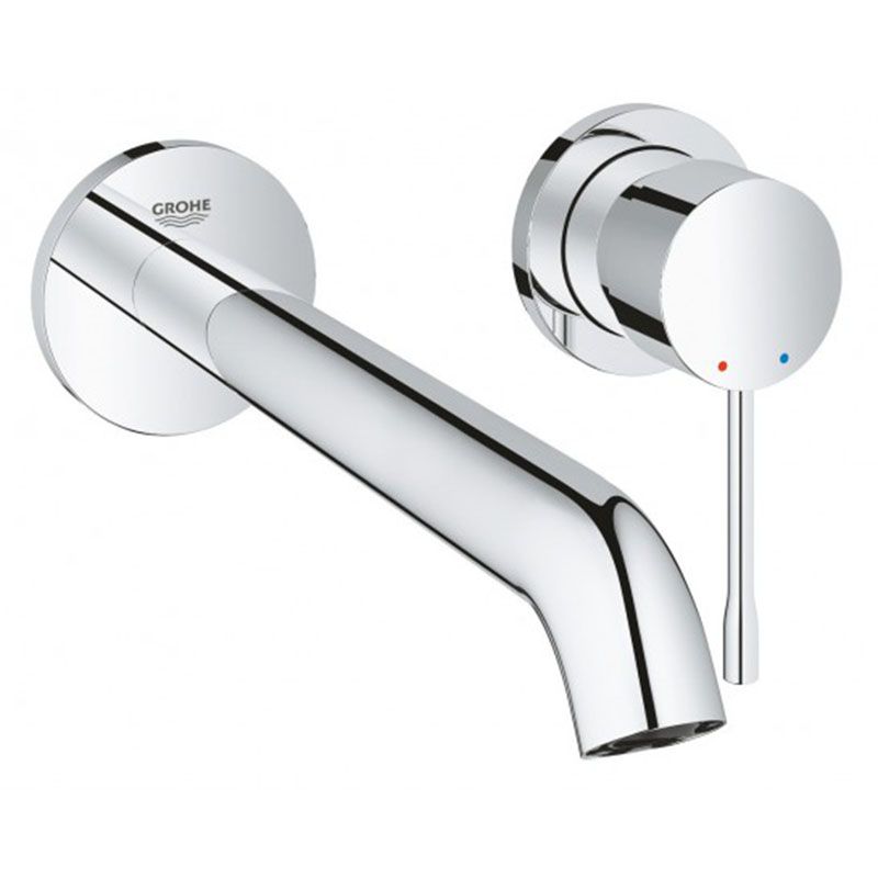  Vòi Lavabo Grohe 19967001 Nóng Lạnh 2 Lỗ Gắn Tường Essence New OHM 