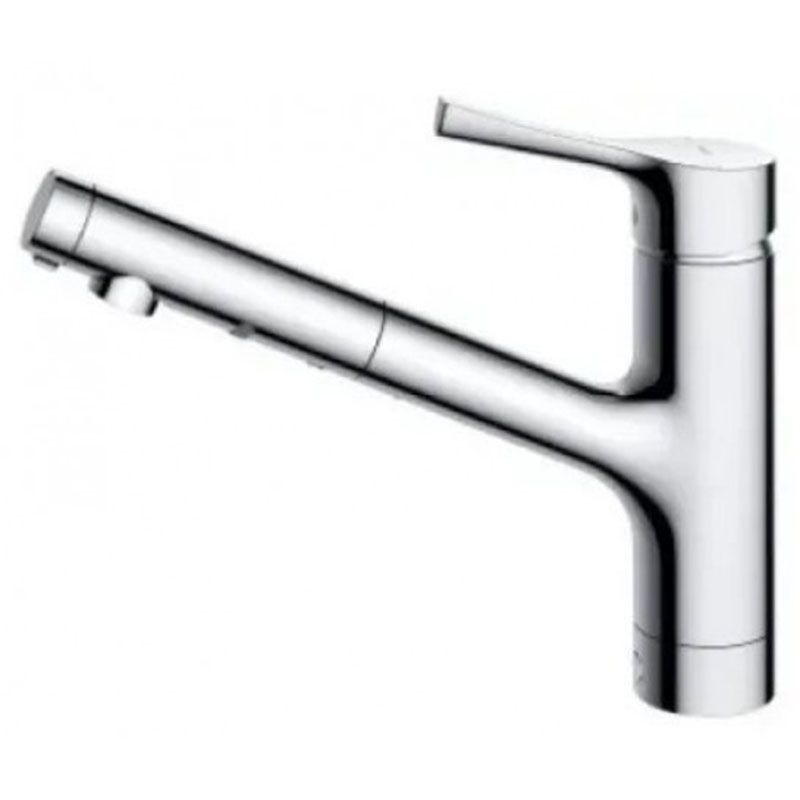  Vòi Rửa Chén TOTO TKS05305JA Nóng Lạnh Rút Dây 2 Chế Độ Phun 