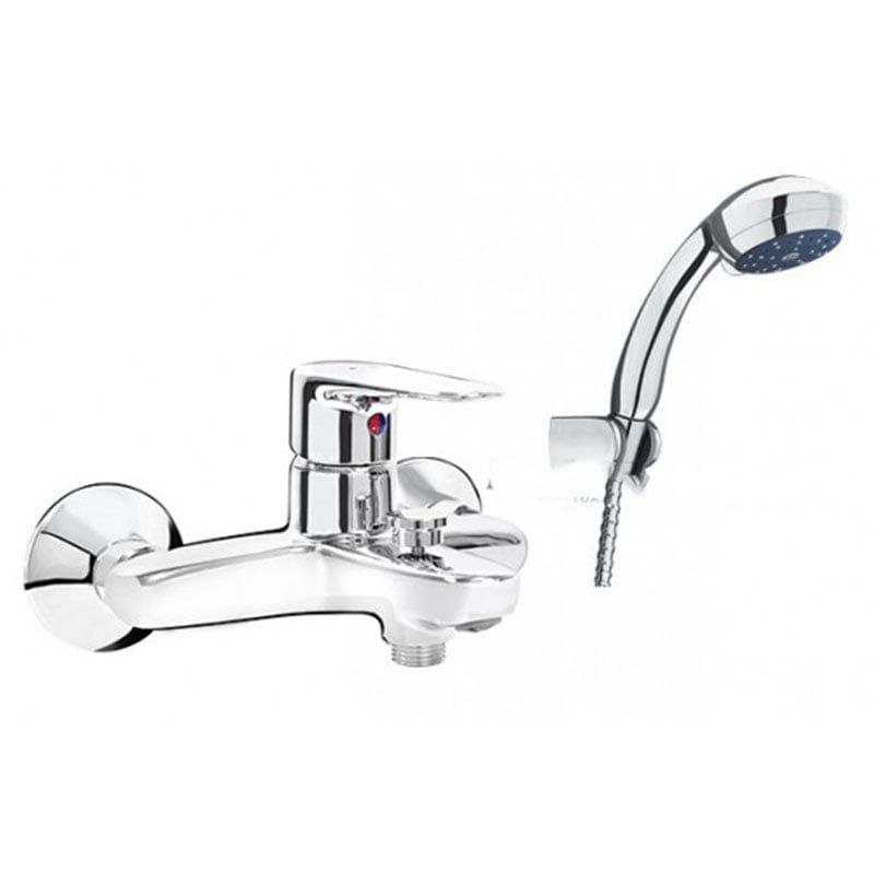  Vòi Sen Tắm Nóng Lạnh Inax BFV-1113S-1C Tay Sen Mạ 
