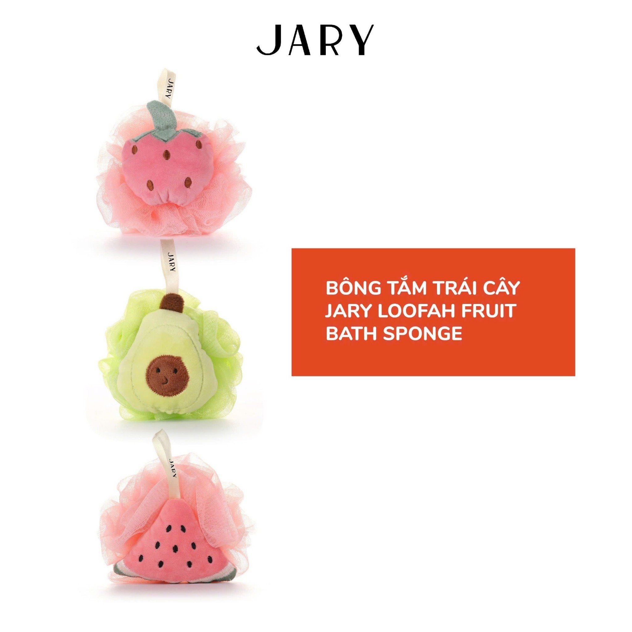 BÔNG TẮM TRÁI CÂY JARY LOOFAH BATH SPONGE