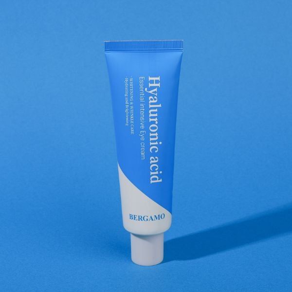 KEM DƯỠNG MẮT CẤP ẨM HỖ TRỢ PHỤC HỒI BERGAMO HYALURONIC ACID ESSENTIAL INTENSIVE EYE CREAM 100G