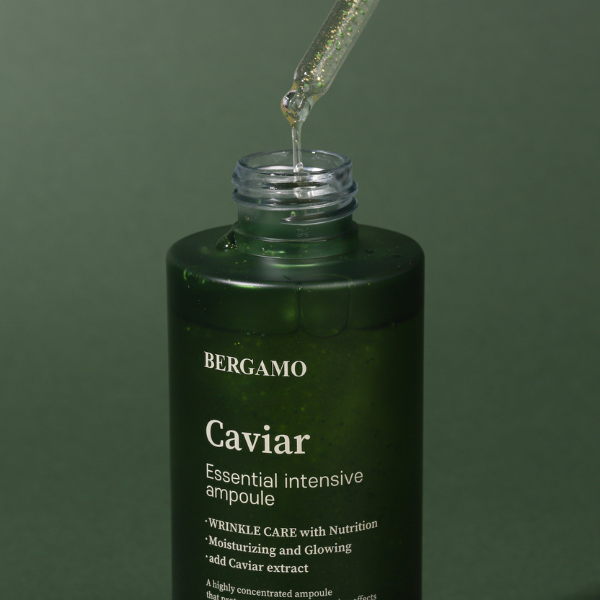 TINH CHẤT TRỨNG CÁ TẦM BERGAMO CAVIAR ESSENTIAL INTENSIVE AMPOULE