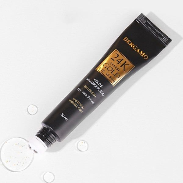 LĂN GIẢM THÂM MẮT VÀNG BERGAMO 24K LUXURY GOLD 30ML