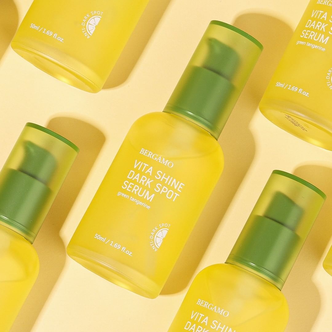 SERUM QUÝT XANH SÁNG DA MỜ THÂM NÁM BERGAMO GREEN TANGERINE VITA SHINE DARK SPOT SERUM 50ML