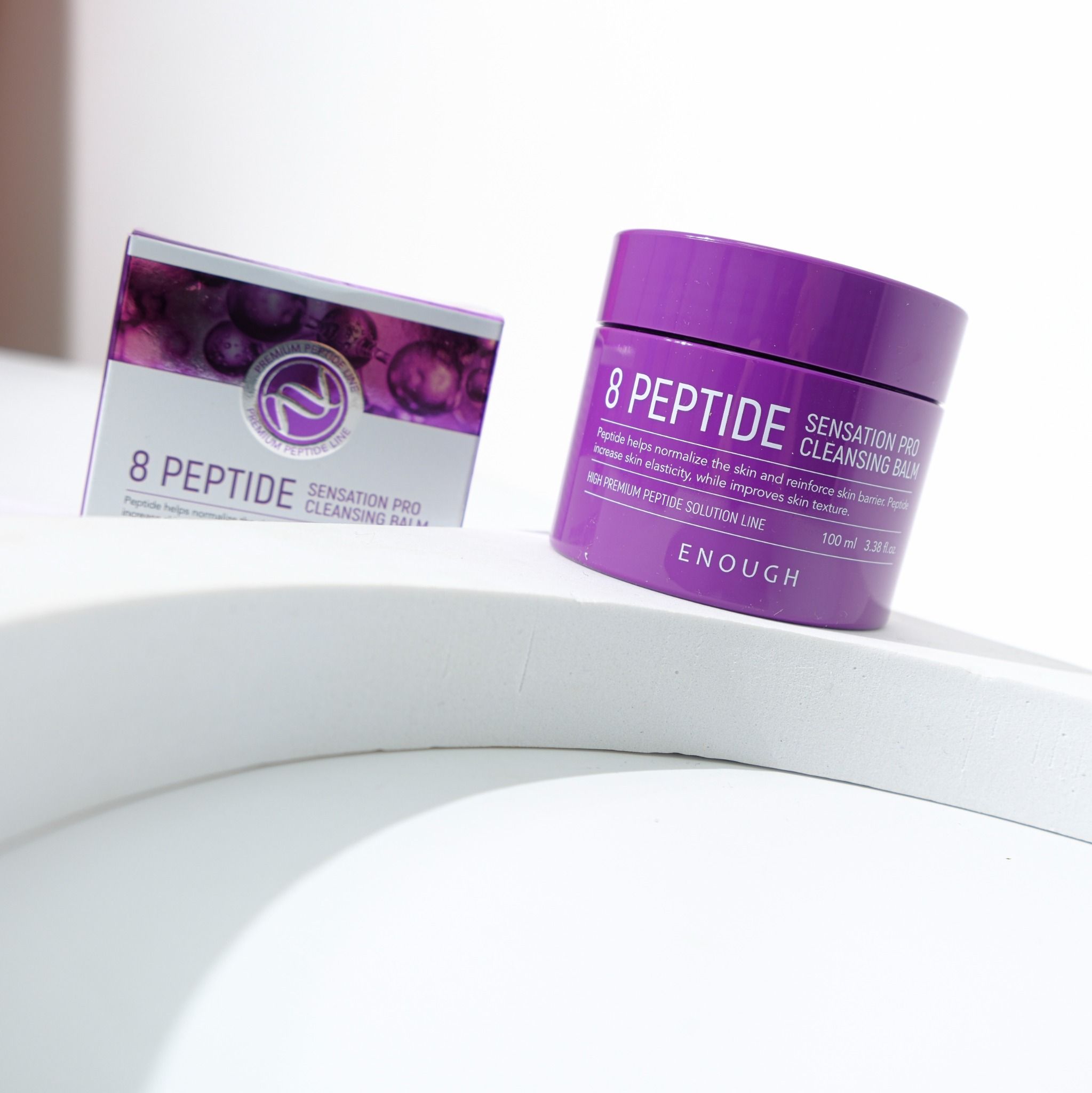 SÁP TẨY TRANG PEPTIDE CAO CẤP ENOUGH 8 PEPTIDE SENSATION PRO CLEANSING BALM 100ML