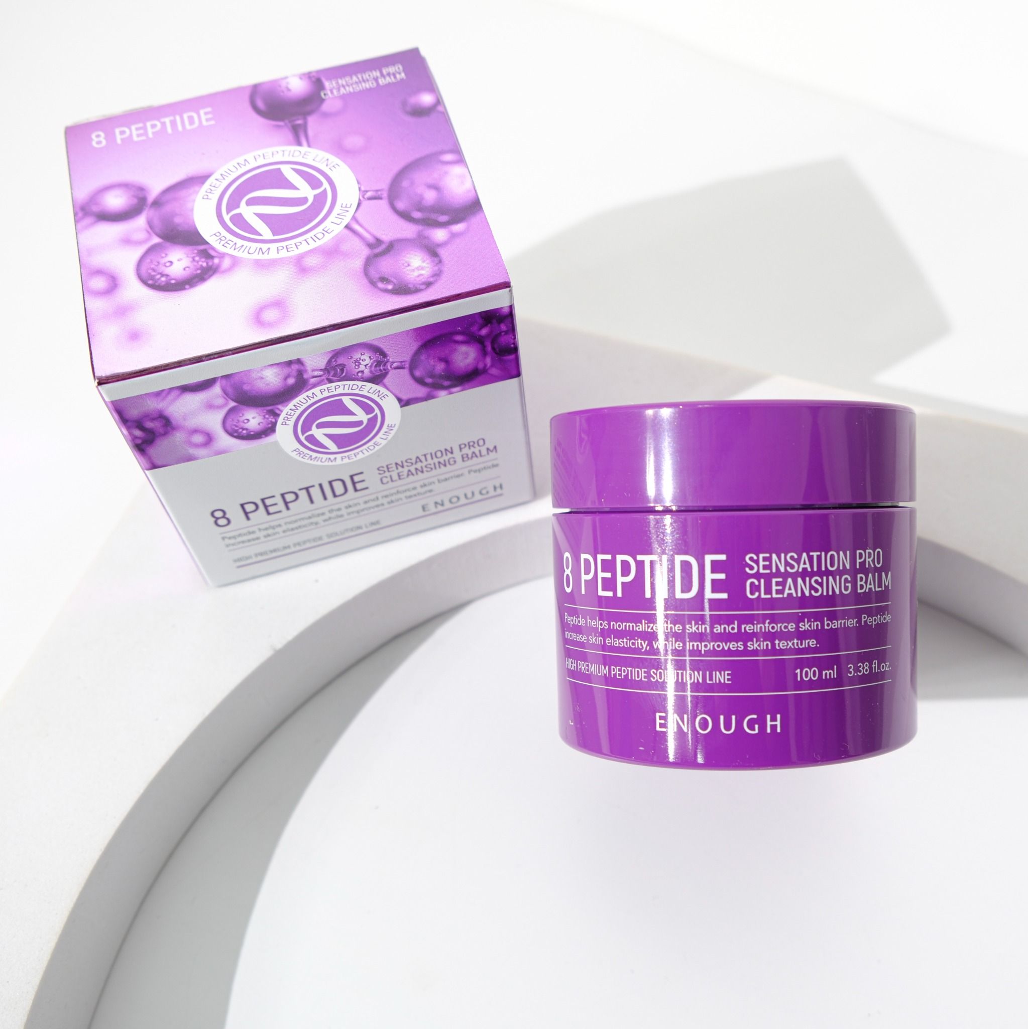 SÁP TẨY TRANG PEPTIDE CAO CẤP ENOUGH 8 PEPTIDE SENSATION PRO CLEANSING BALM 100ML