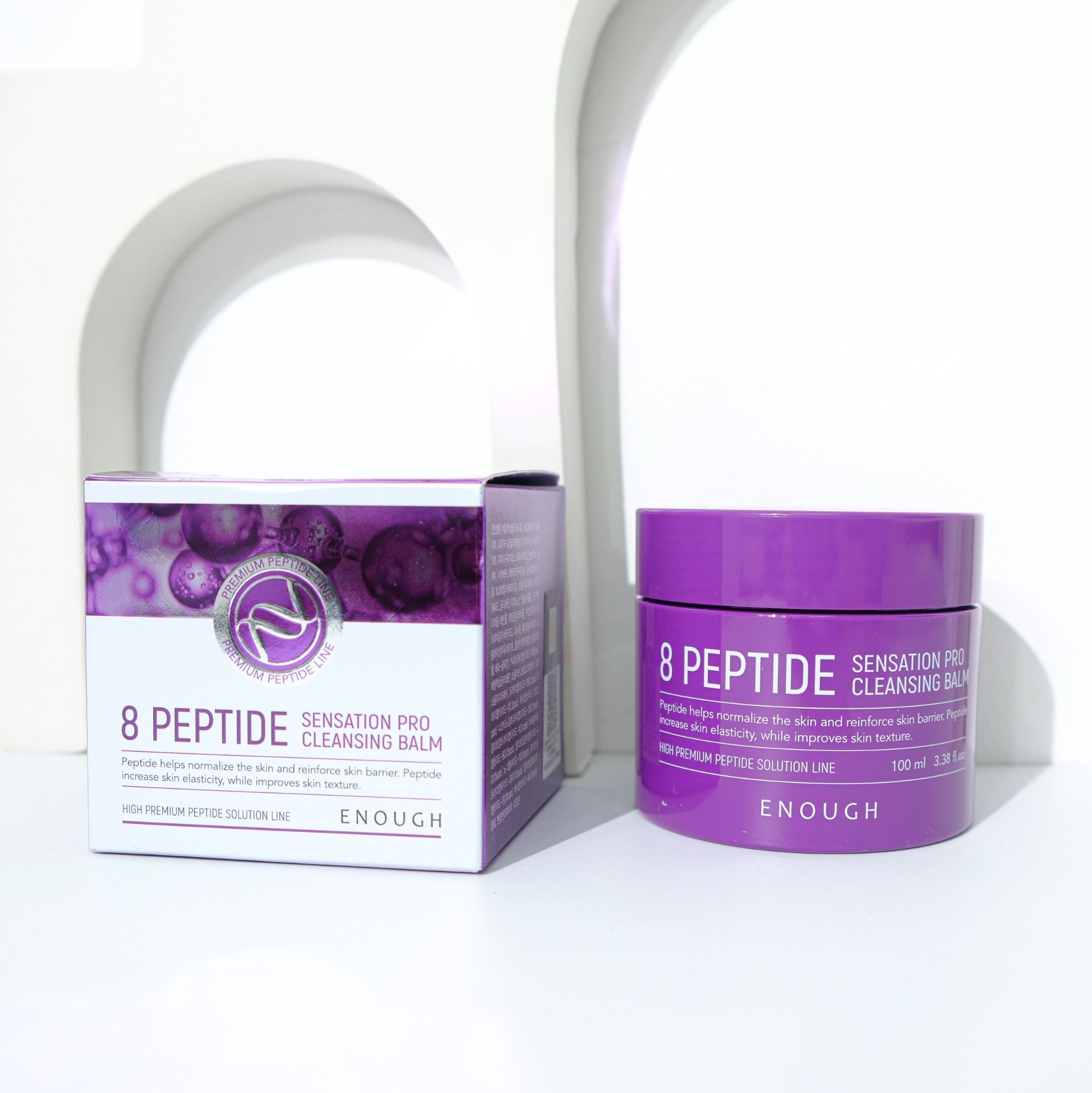 SÁP TẨY TRANG PEPTIDE CAO CẤP ENOUGH 8 PEPTIDE SENSATION PRO CLEANSING BALM 100ML