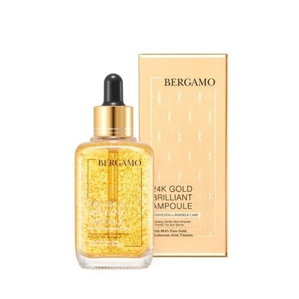 TINH CHẤT VÀNG BERGAMO 24K GOLD BRILLIANT AMPOULE 90ML