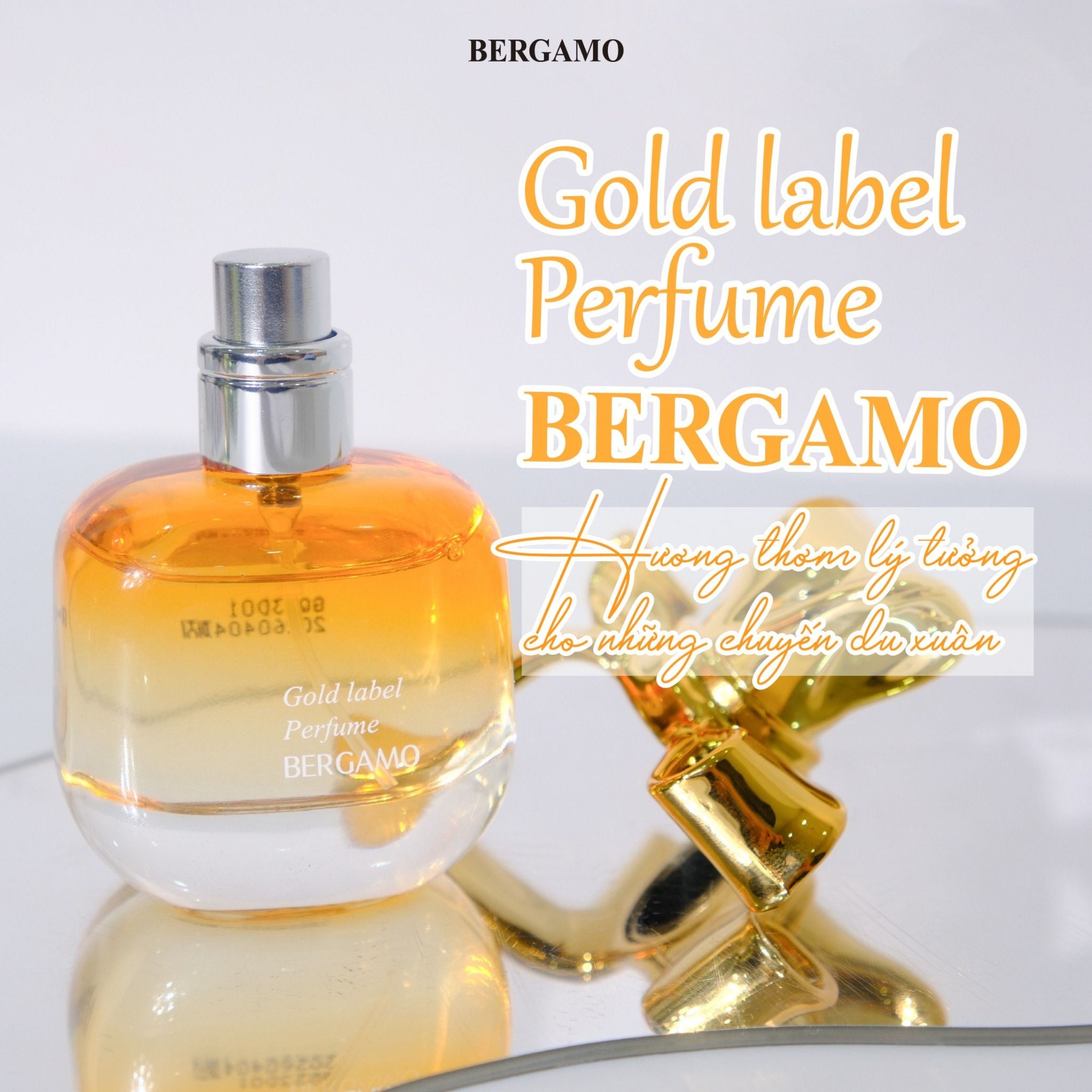 NƯỚC HOA BERGAMO MÀU VÀNG BERGAMO GOLD LABEL PERFUME  30ML