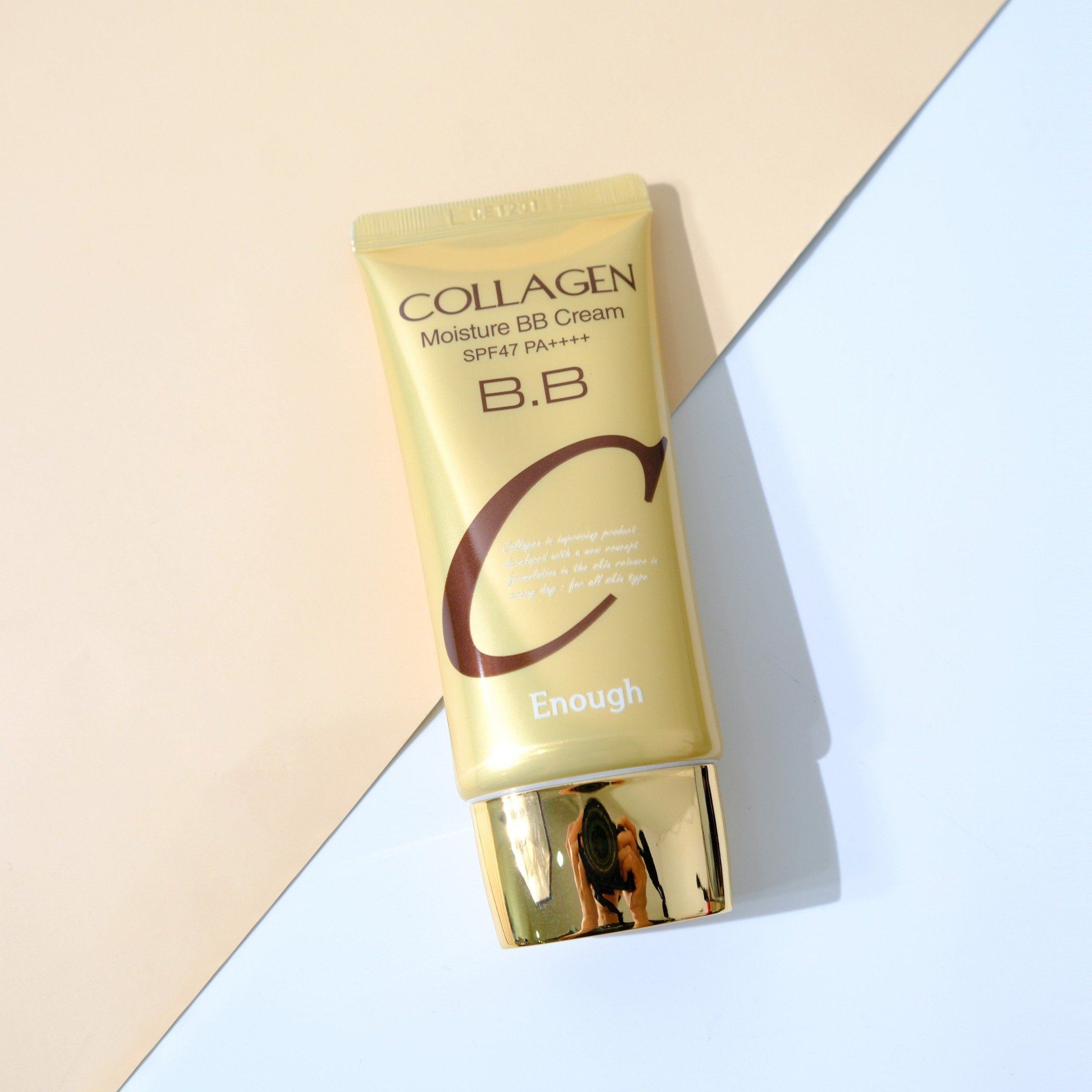 KEM NỀN CHE KHUYẾT ĐIỂM BB COLLAGEN ENOUGH COLLAGEN MOISTURE BB CREAM 50G