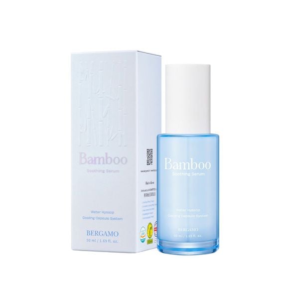 TINH CHẤT PHỤC HỒI CẤP ẨM BERGAMO BAMBOO SOOTHING SERUM