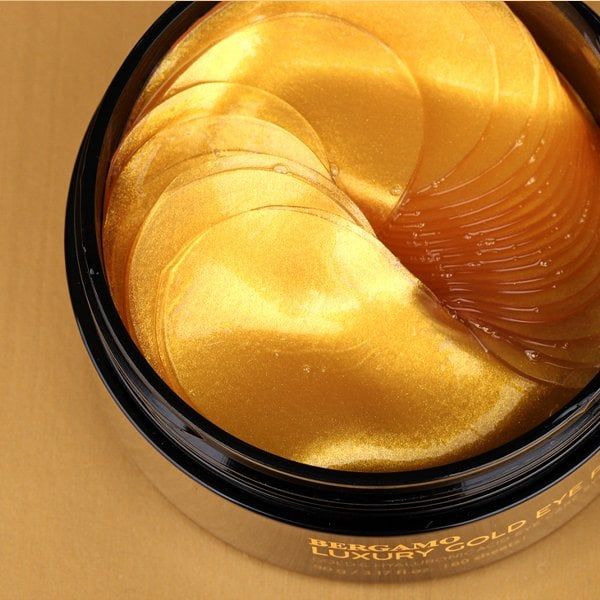 ĐẮP MẮT BERGAMO LUXURY GOLD HYDROGEL EYE PATCH (60PCS) 90G