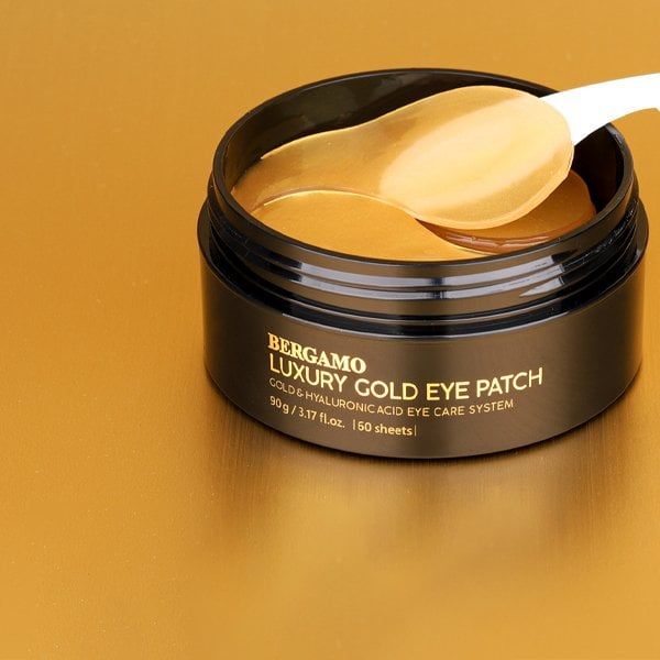 ĐẮP MẮT BERGAMO LUXURY GOLD HYDROGEL EYE PATCH (60PCS) 90G