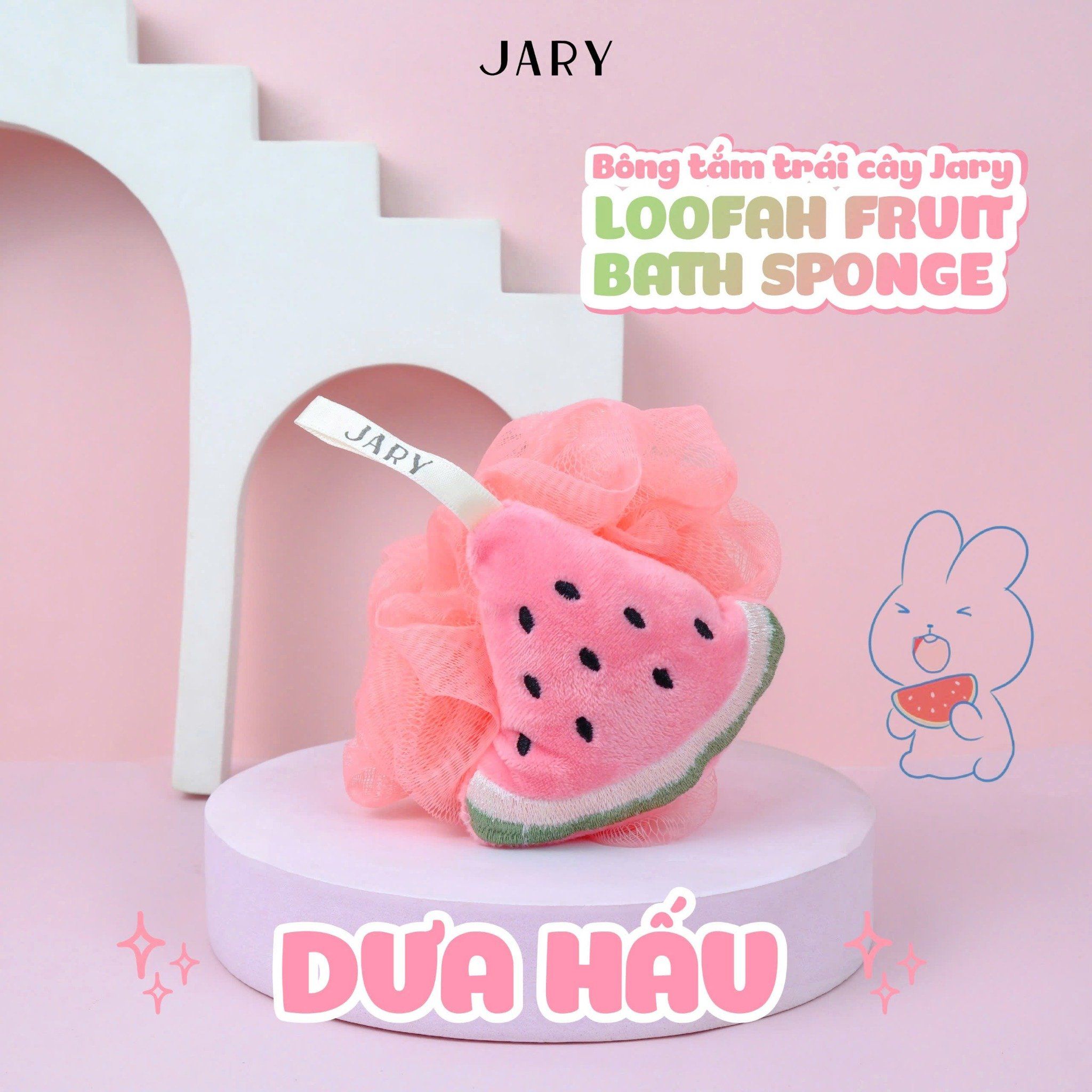 BÔNG TẮM TRÁI CÂY JARY LOOFAH BATH SPONGE