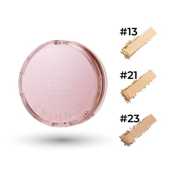 PHẤN PHỦ 2 LÕI ENOUGH COVER FILTER TWOWAY CAKE 12G+12G