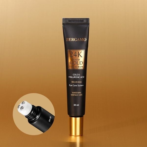 LĂN GIẢM THÂM MẮT VÀNG BERGAMO 24K LUXURY GOLD 30ML
