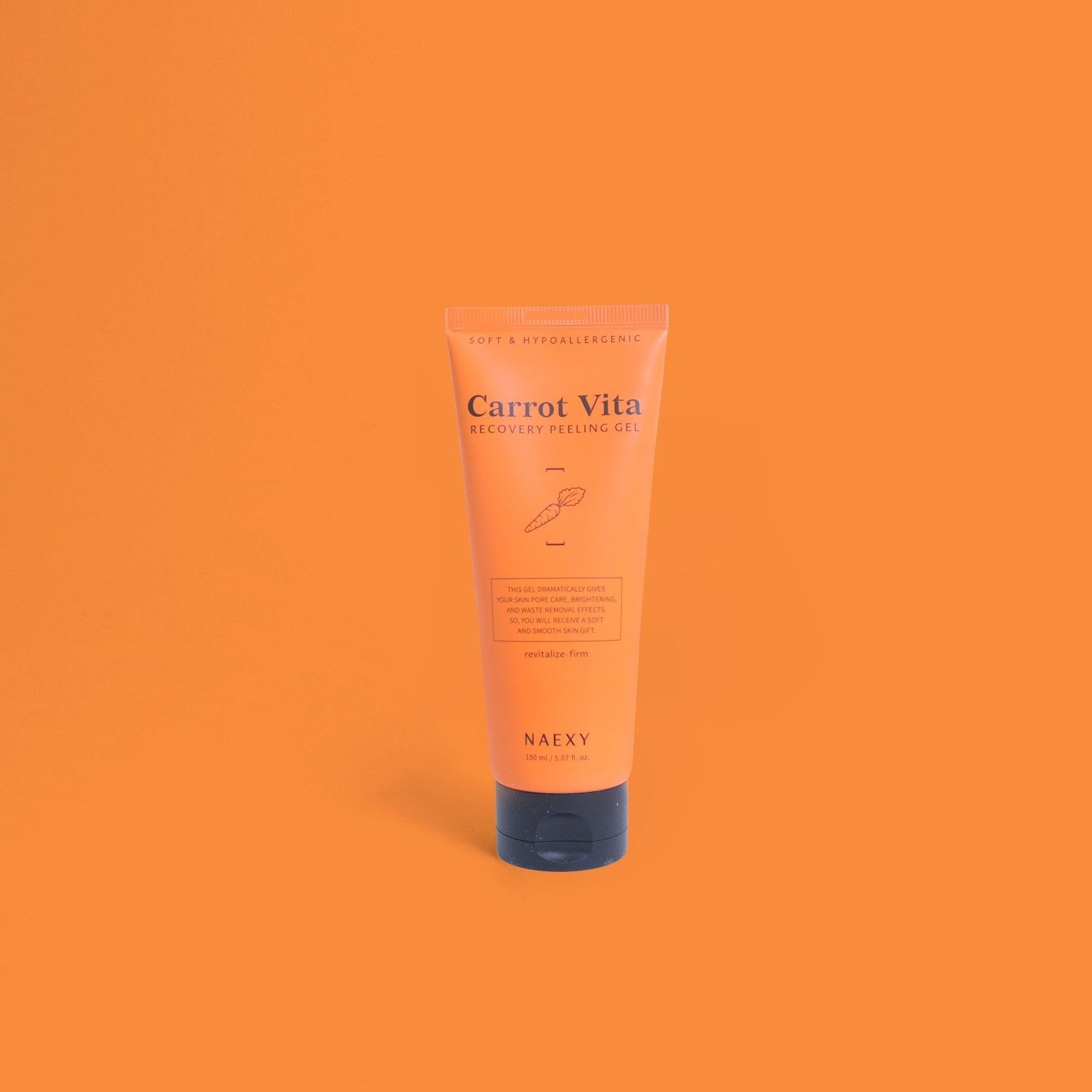 TẨY DA CHẾT CÀ RỐT NAEXY CARROT VITA RECOVERY PEELING GEL 150ML