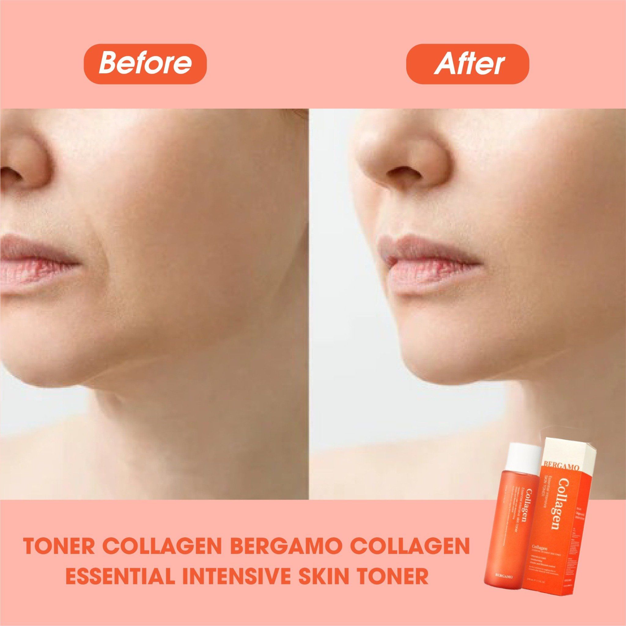 TONER COLLAGEN BERGAMO COLLAGEN ESSENTIAL INTENSIVE SKIN TONER 210ML