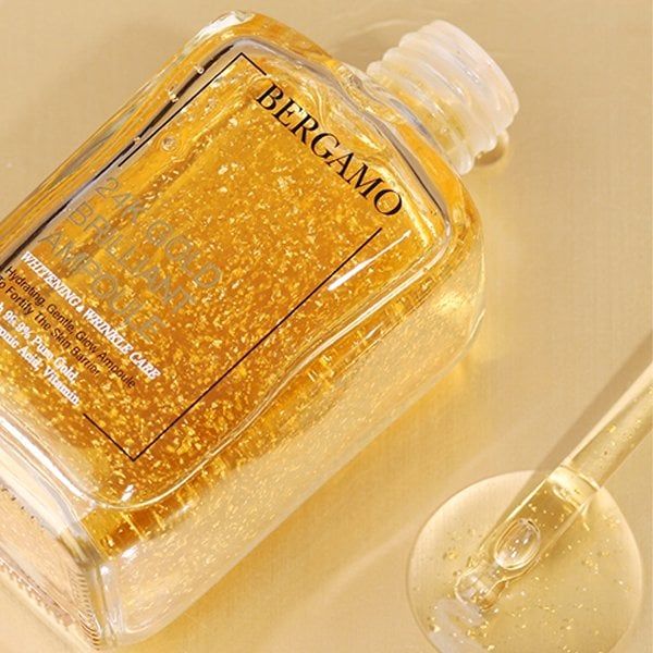 TINH CHẤT VÀNG BERGAMO 24K GOLD BRILLIANT AMPOULE 90ML