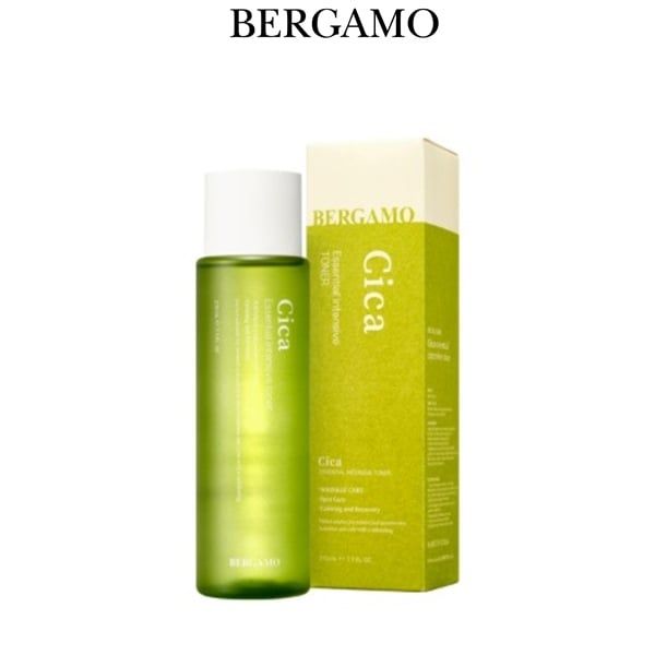 TONER RAU MÁ BERGAMO CICA ESSENTIAL INTENSIVE TONER 210ML