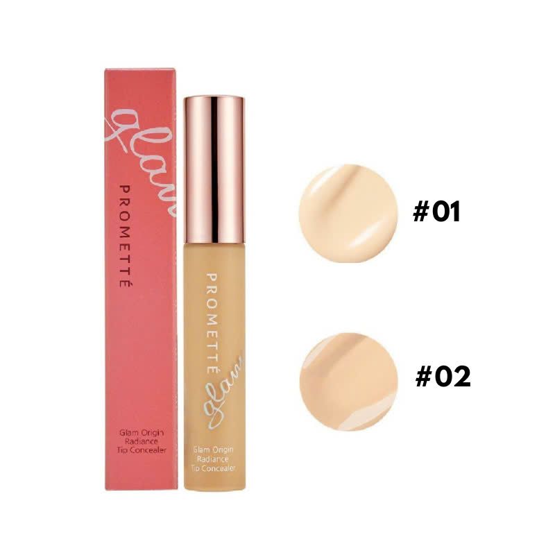 THANH CHE KHUYẾT ĐIỂM GLAM ENOUGH PROMETTE GLAM ORIGIN RADIANCE TIP CONCEALER
