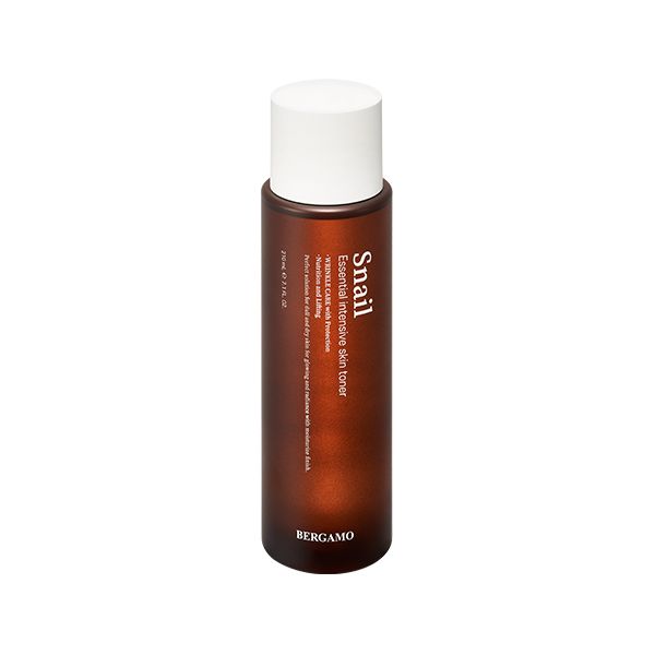 TONER ỐC SÊN BERGAMO SNAIL ESSENTIAL INTENSIVE TONER 210ML