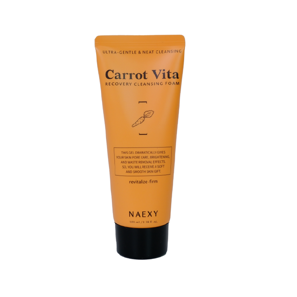 SỮA RỬA MẶT CÀ RỐT NAEXY CARROT VITA RECOVERY CLEANSING FOAM 100ML