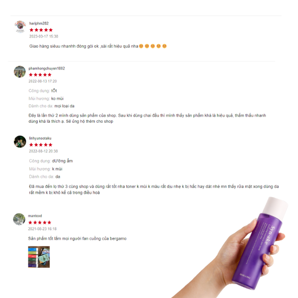 TONER NỌC RẮN BERGAMO SYNAKE ESSENTIAL INTENSIVE TONER 210ML