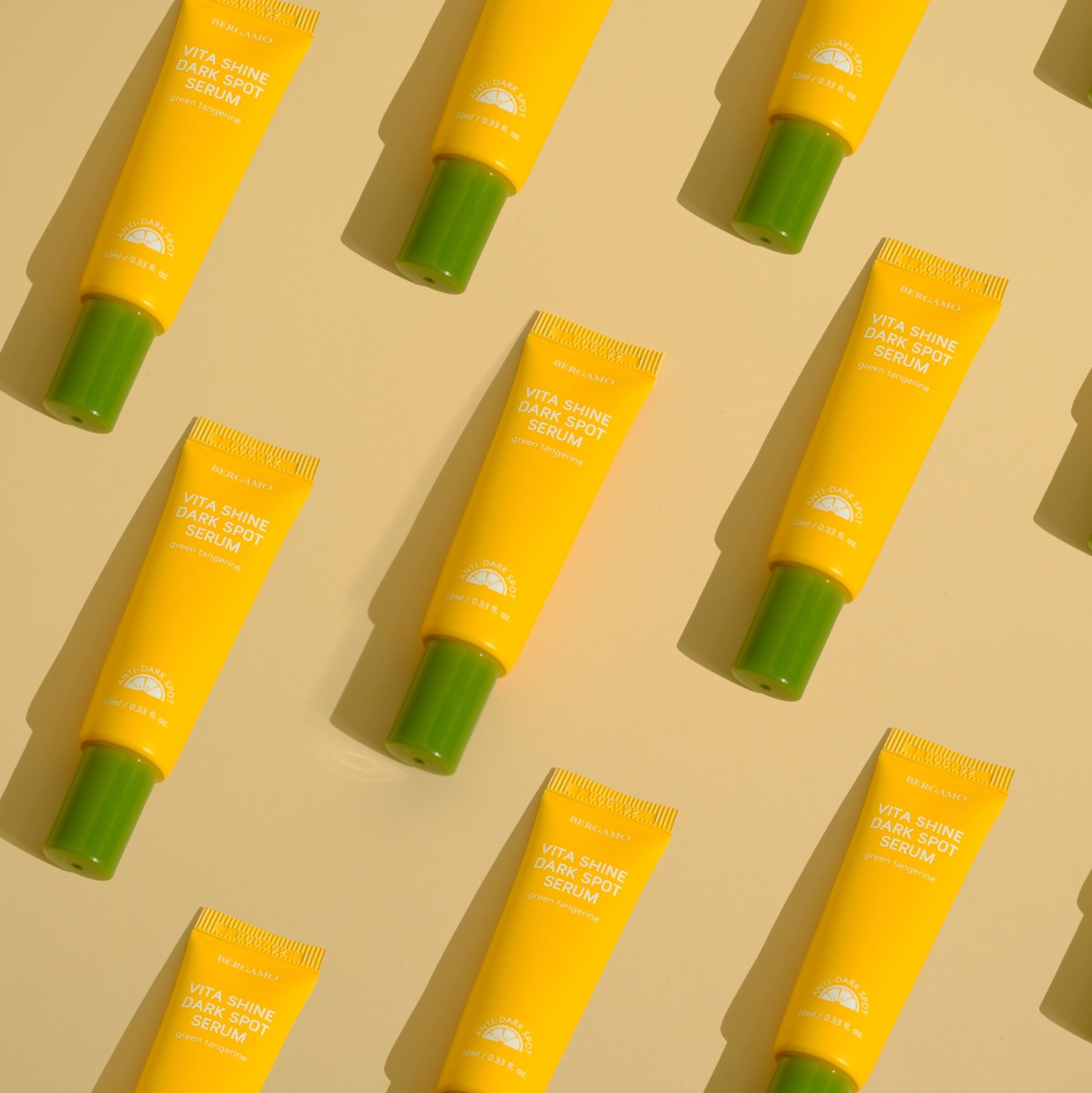 SERUM QUÝT XANH SÁNG DA MỜ THÂM NÁM BERGAMO GREEN TANGERINE VITA SHINE DARK SPOT SERUM 10ML