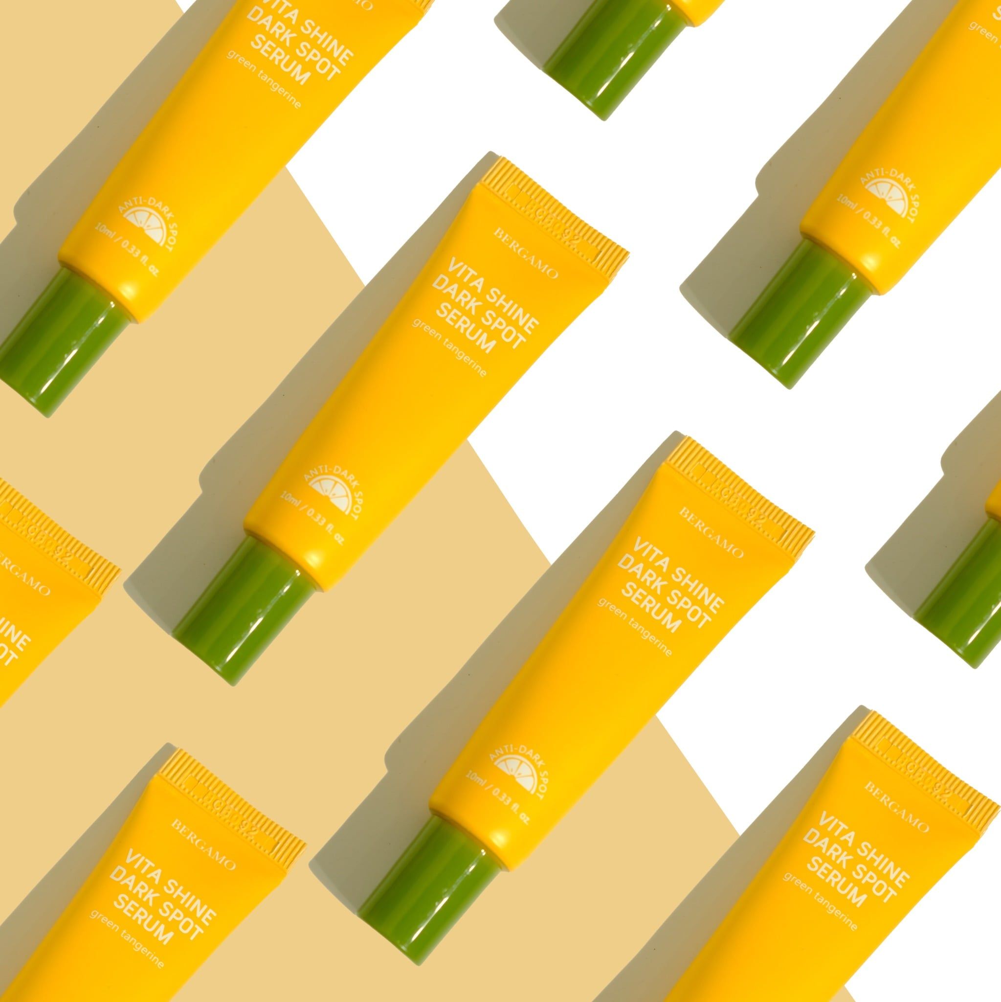 SERUM QUÝT XANH SÁNG DA MỜ THÂM NÁM BERGAMO GREEN TANGERINE VITA SHINE DARK SPOT SERUM 10ML