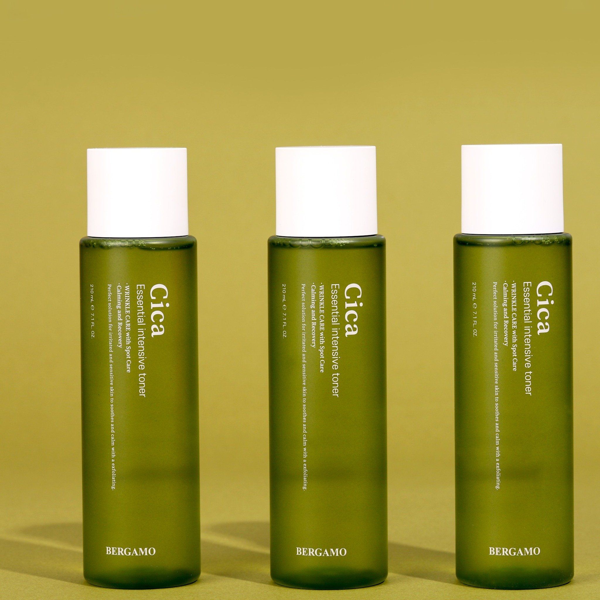 TONER RAU MÁ BERGAMO CICA ESSENTIAL INTENSIVE TONER 210ML