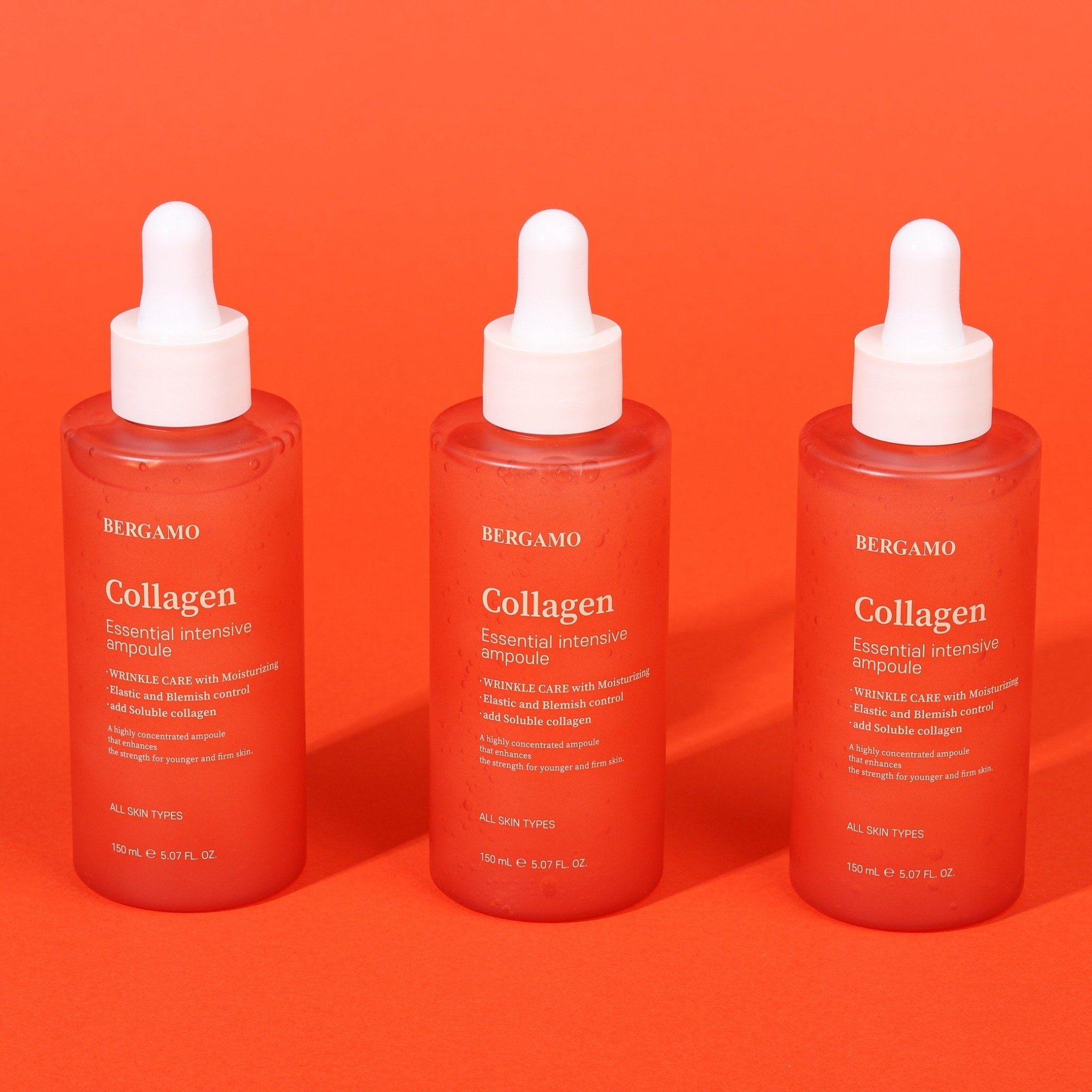 SERUM COLLAGEN CĂNG BÓNG BERGAMO COLLAGEN ESSENTIAL INTENSIVE AMPOULE 150ML