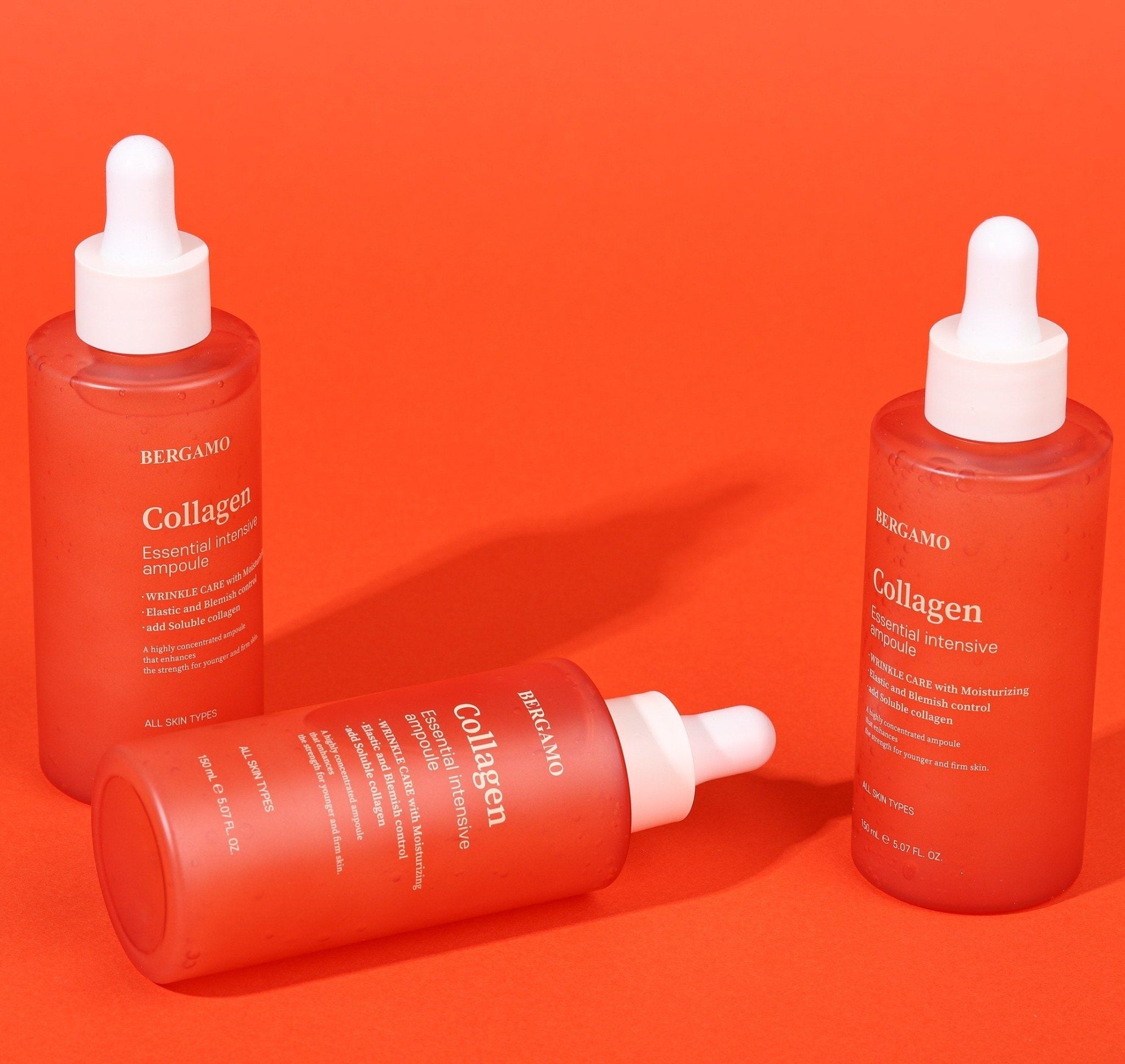 SERUM COLLAGEN CĂNG BÓNG BERGAMO COLLAGEN ESSENTIAL INTENSIVE AMPOULE 150ML