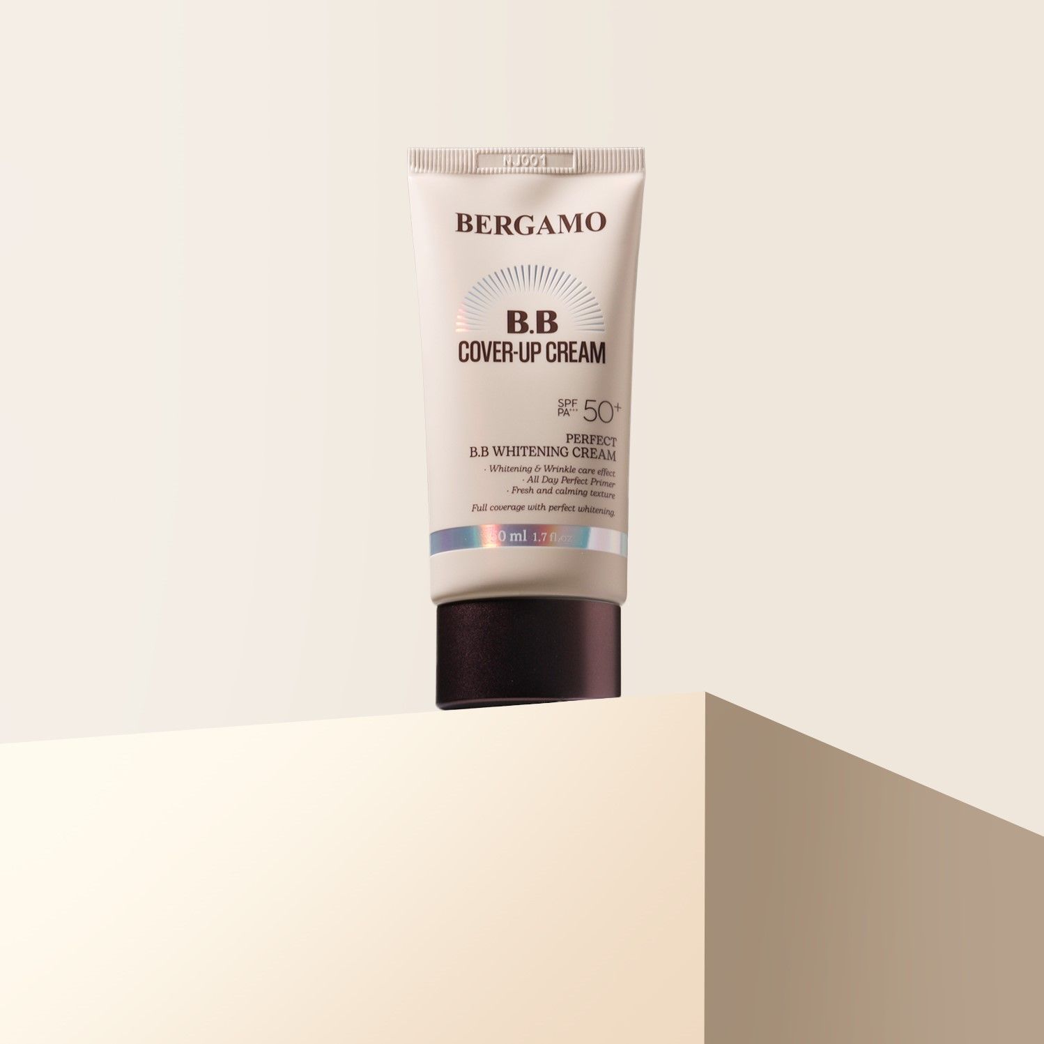 KEM NỀN CHE KHUYẾT ĐIỂM BERGAMO PERFECT BB COVER-UP CREAM SPF 50+PA+++ 50ML