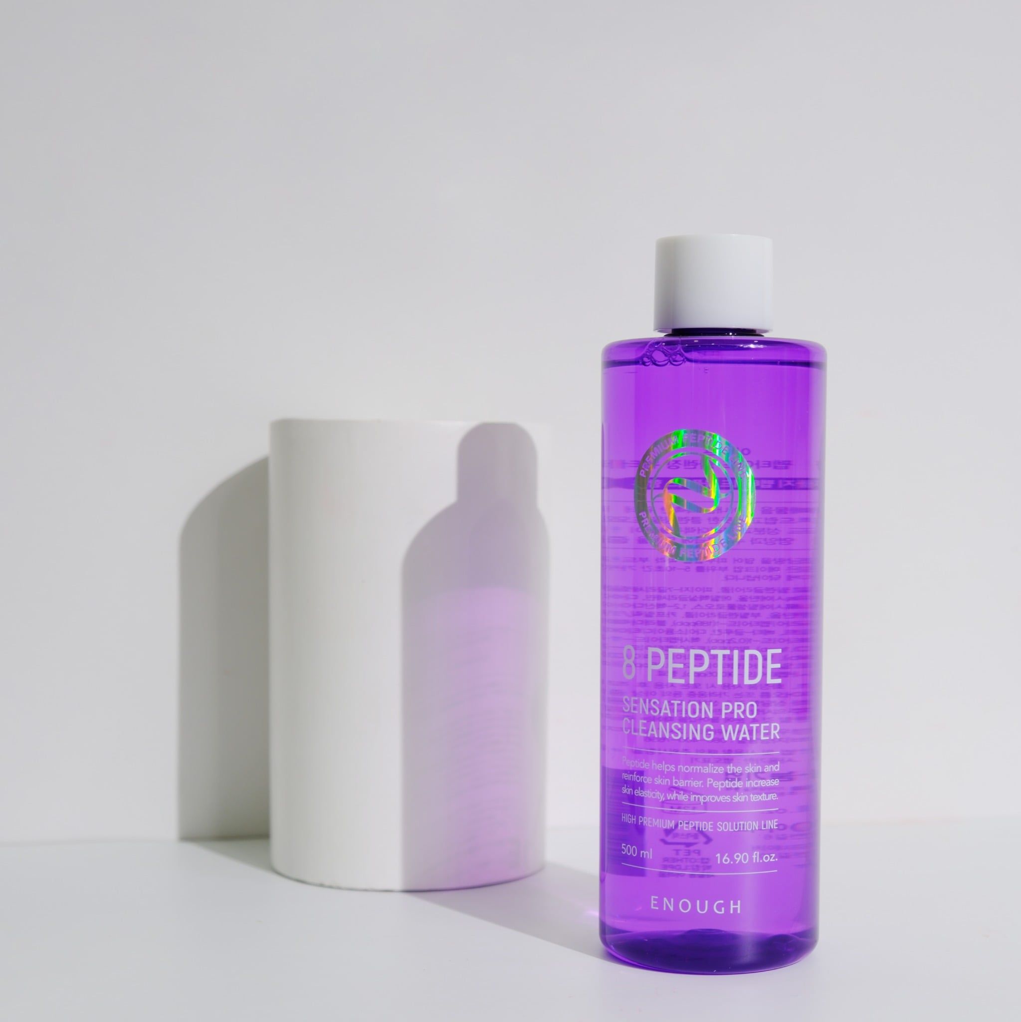 NƯỚC TẨY TRANG PEPTIDE CAO CẤP ENOUGH 8 PEPTIDE SENSATION PRO CLEANSING WATER 500ML