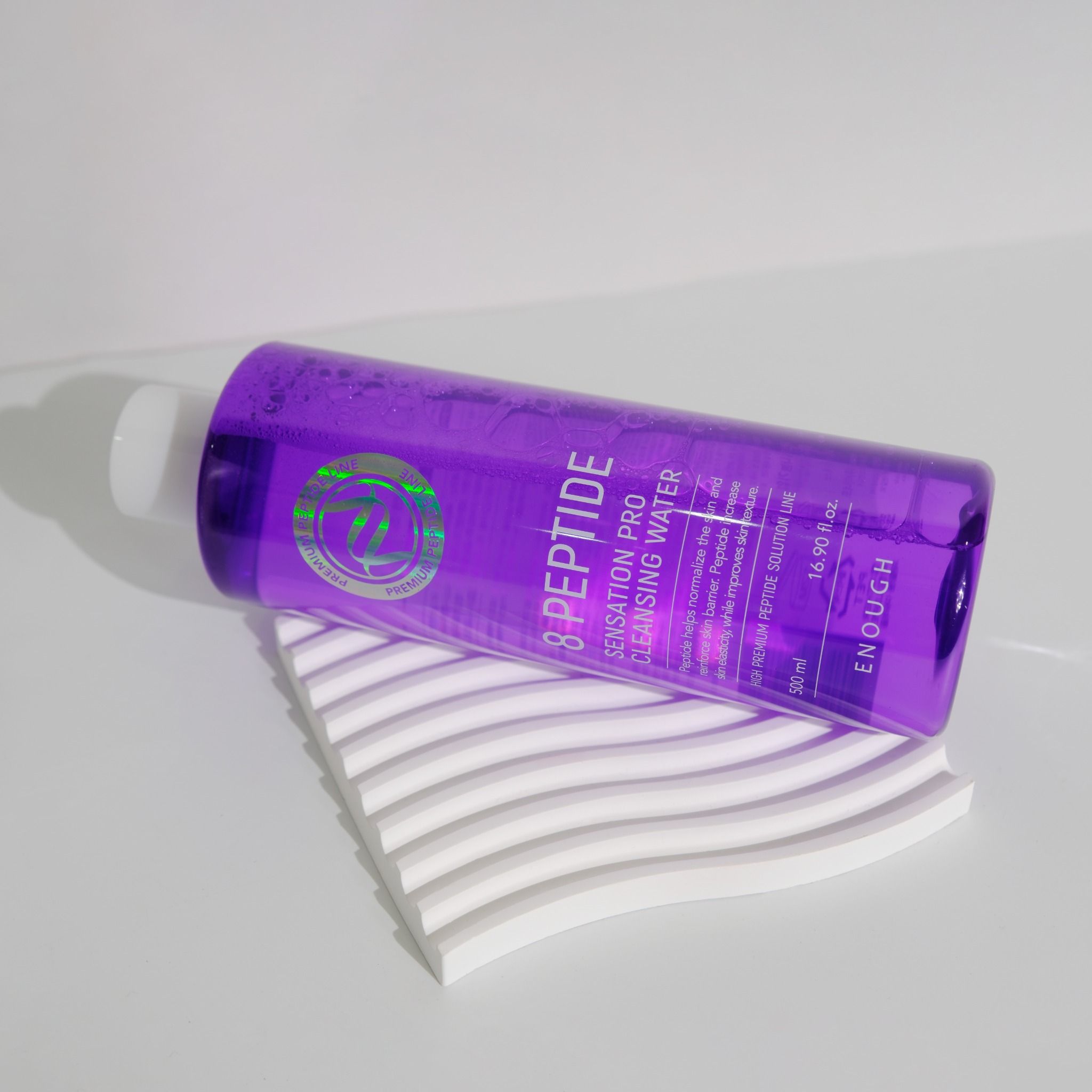 NƯỚC TẨY TRANG PEPTIDE CAO CẤP ENOUGH 8 PEPTIDE SENSATION PRO CLEANSING WATER 500ML