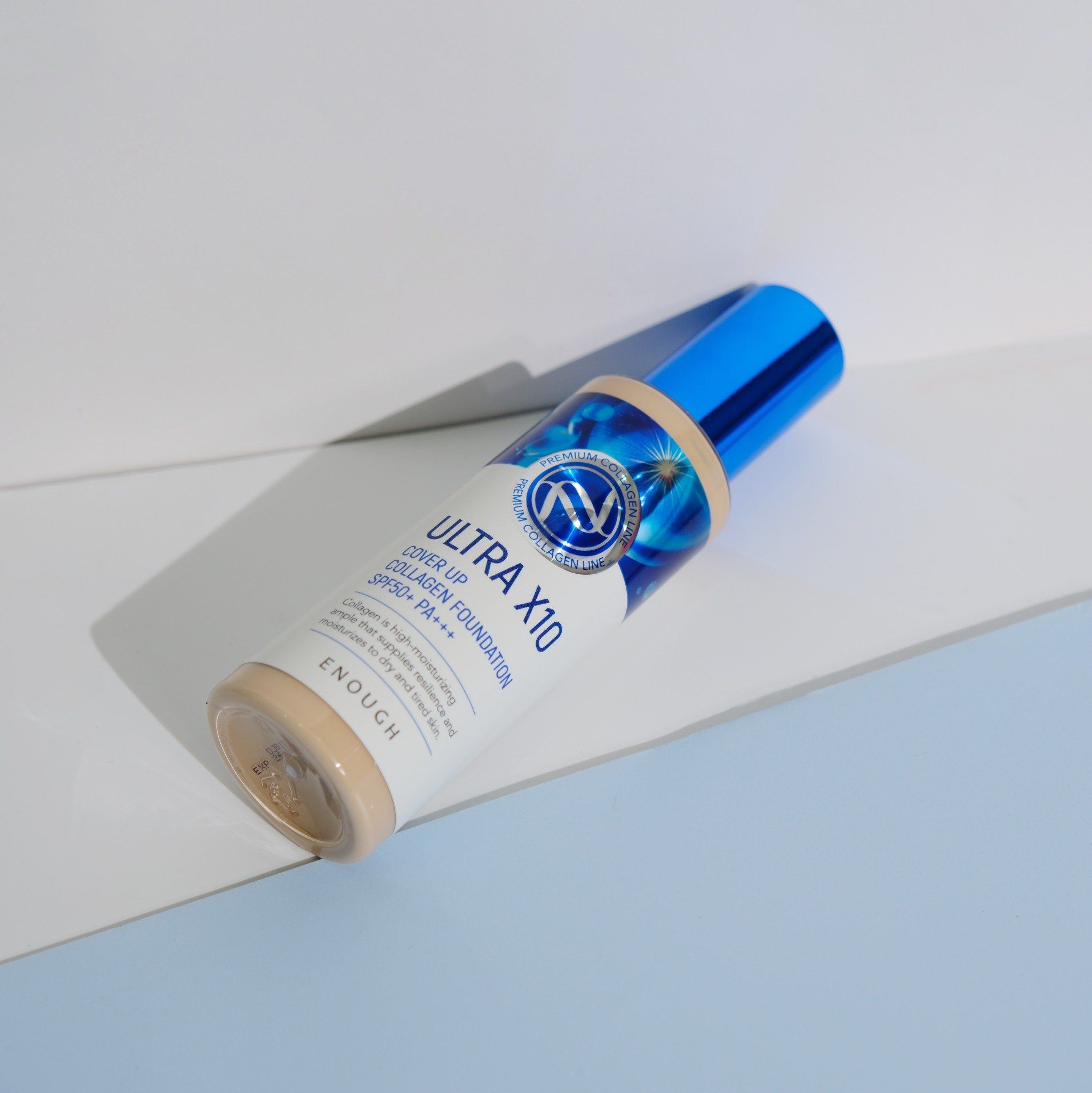 KEM NỀN COLLAGEN X10 CAO CẤP ENOUGH PREMIUM ULTRA X10 COVER UP COLLAGEN FOUNDATION 100ML