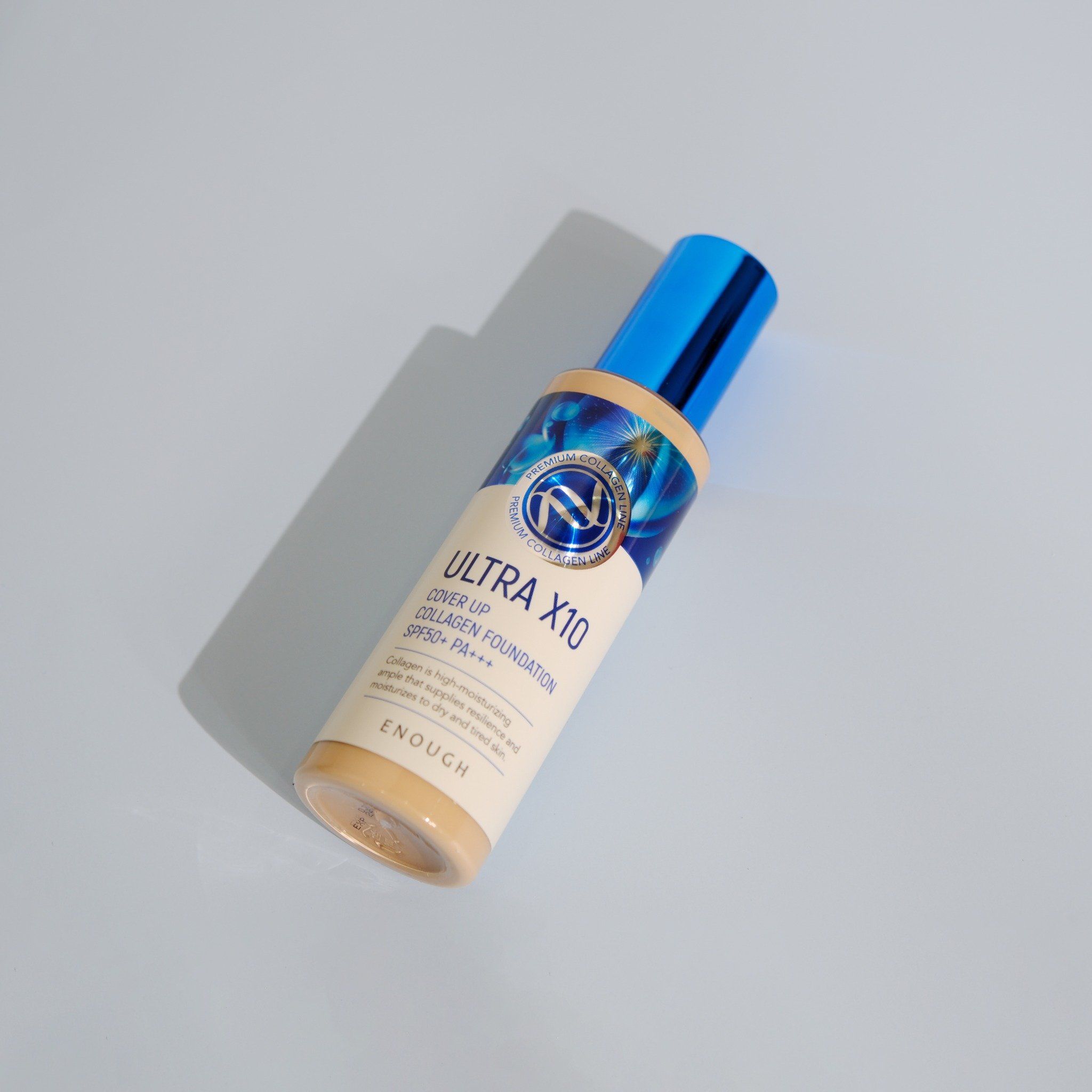 KEM NỀN COLLAGEN X10 CAO CẤP ENOUGH PREMIUM ULTRA X10 COVER UP COLLAGEN FOUNDATION 100ML