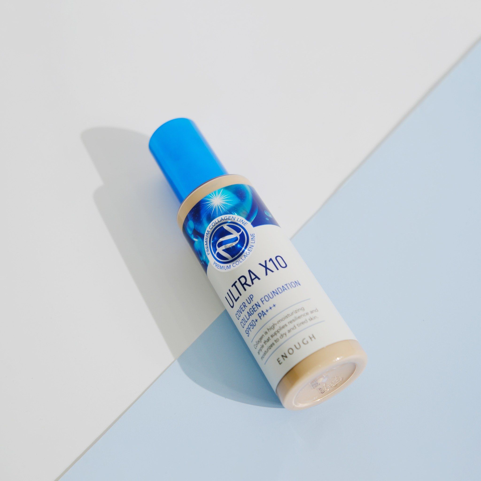 KEM NỀN COLLAGEN X10 CAO CẤP ENOUGH PREMIUM ULTRA X10 COVER UP COLLAGEN FOUNDATION 100ML
