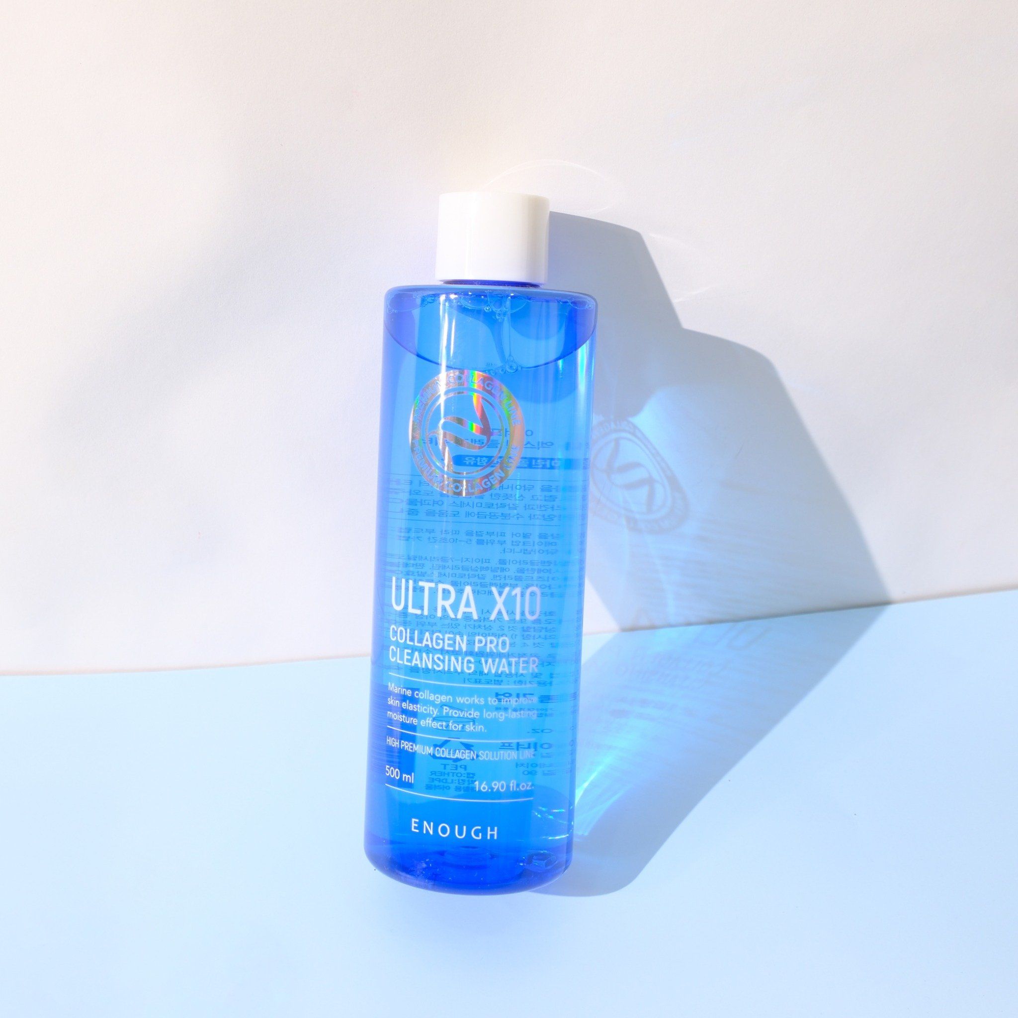 NƯỚC TẨY TRANG COLLAGEN CAO CẤP ENOUGH ULTRA X10 COLLAGEN PRO CLEANSING WATER 500ML