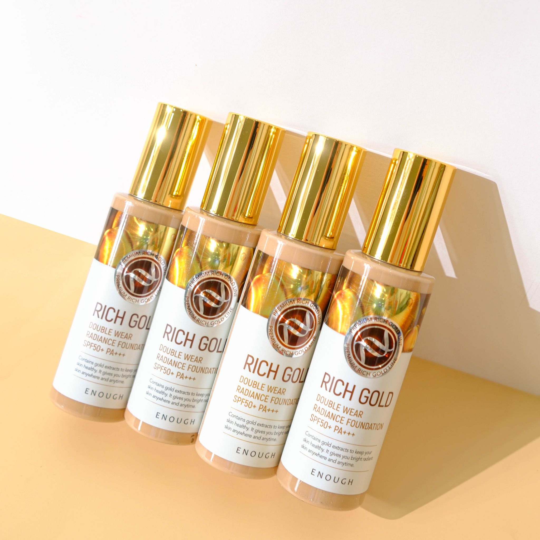 KEM NỀN VÀNG CAO CẤP ENOUGH PREMIUM RICH GOLD DOUBLE WEAR RADIANCE FOUNDATION 100ML