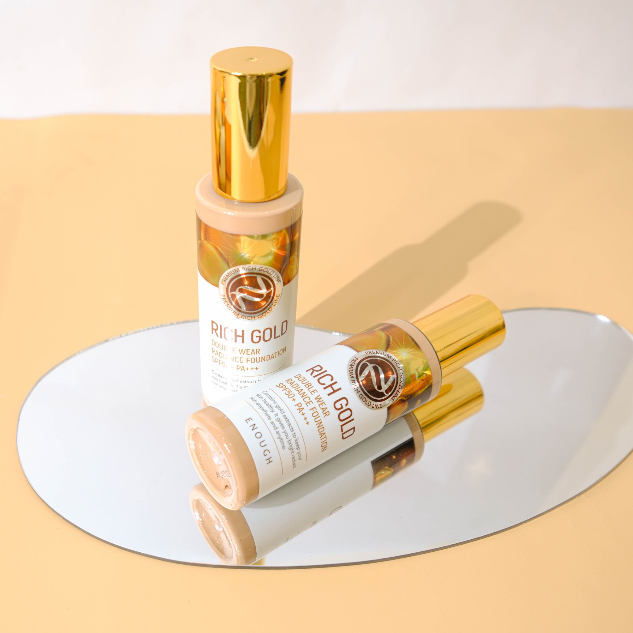 KEM NỀN VÀNG CAO CẤP ENOUGH PREMIUM RICH GOLD DOUBLE WEAR RADIANCE FOUNDATION 100ML