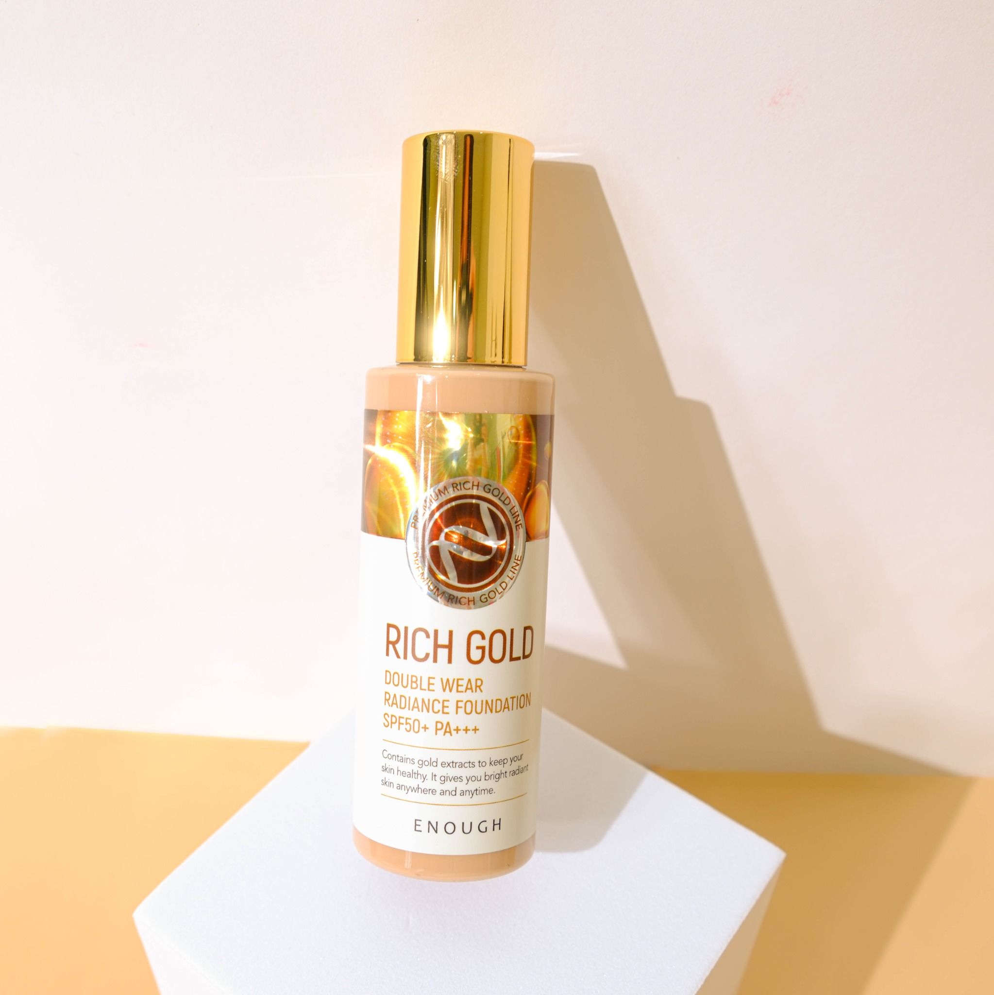 KEM NỀN VÀNG CAO CẤP ENOUGH PREMIUM RICH GOLD DOUBLE WEAR RADIANCE FOUNDATION 100ML