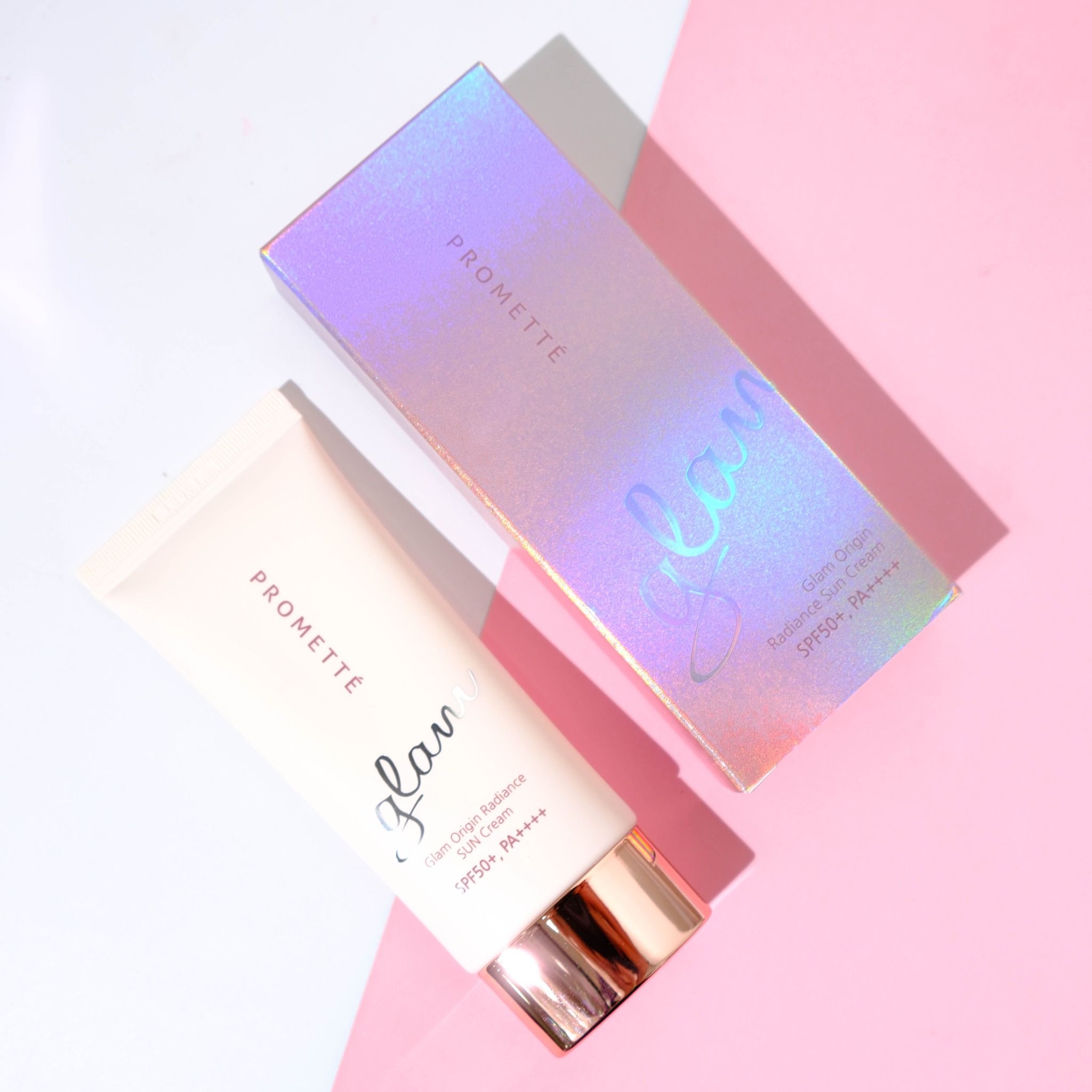 KEM CHỐNG NẮNG GLAM ENOUGH PROMETTE GLAM ORIGIN RADIANCE SUN CREAM 50G