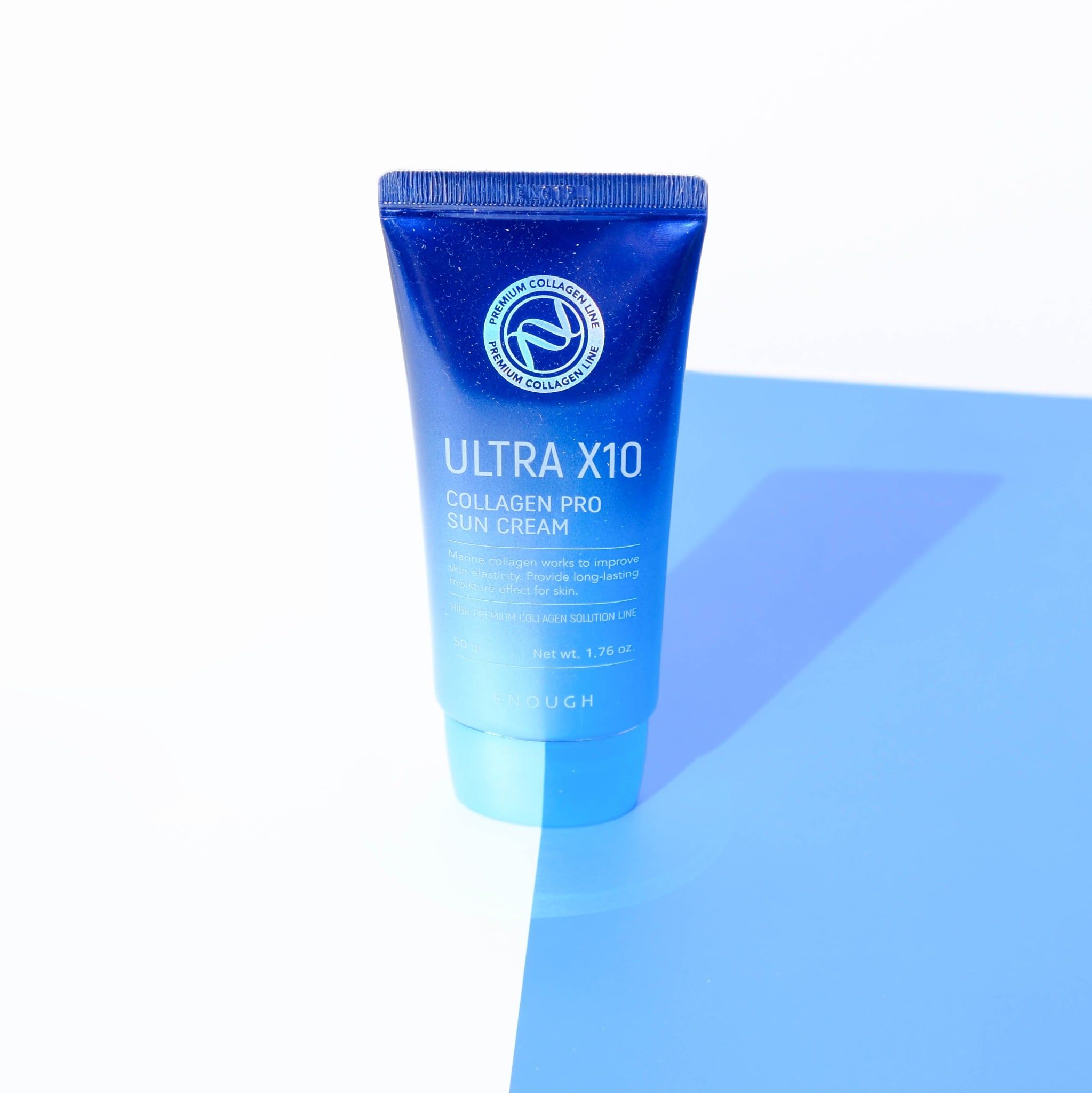 KEM CHỐNG NẮNG COLLAGEN CAO CẤP ENOUGH PREMIUM ULTRA X10 COLLAGEN SUN CREAM 50G