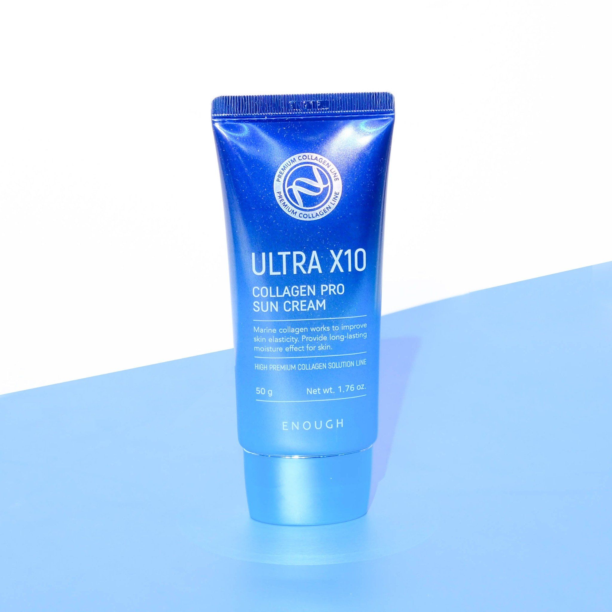 KEM CHỐNG NẮNG COLLAGEN CAO CẤP ENOUGH PREMIUM ULTRA X10 COLLAGEN SUN CREAM 50G