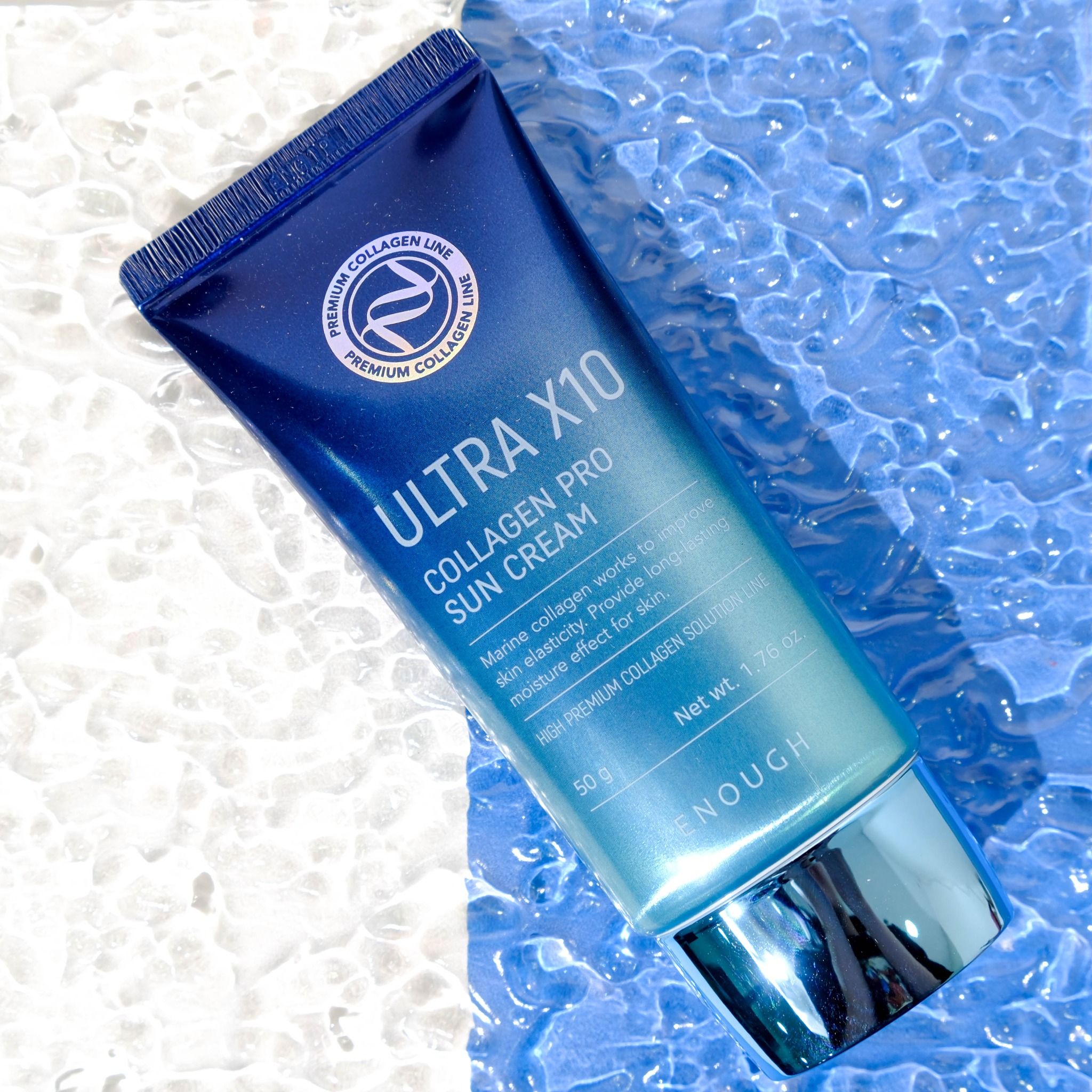 KEM CHỐNG NẮNG COLLAGEN CAO CẤP ENOUGH PREMIUM ULTRA X10 COLLAGEN SUN CREAM 50G