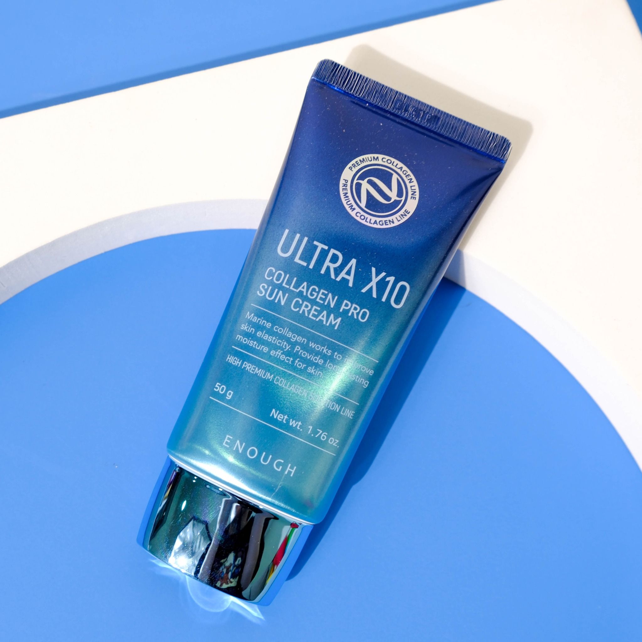 KEM CHỐNG NẮNG COLLAGEN CAO CẤP ENOUGH PREMIUM ULTRA X10 COLLAGEN SUN CREAM 50G