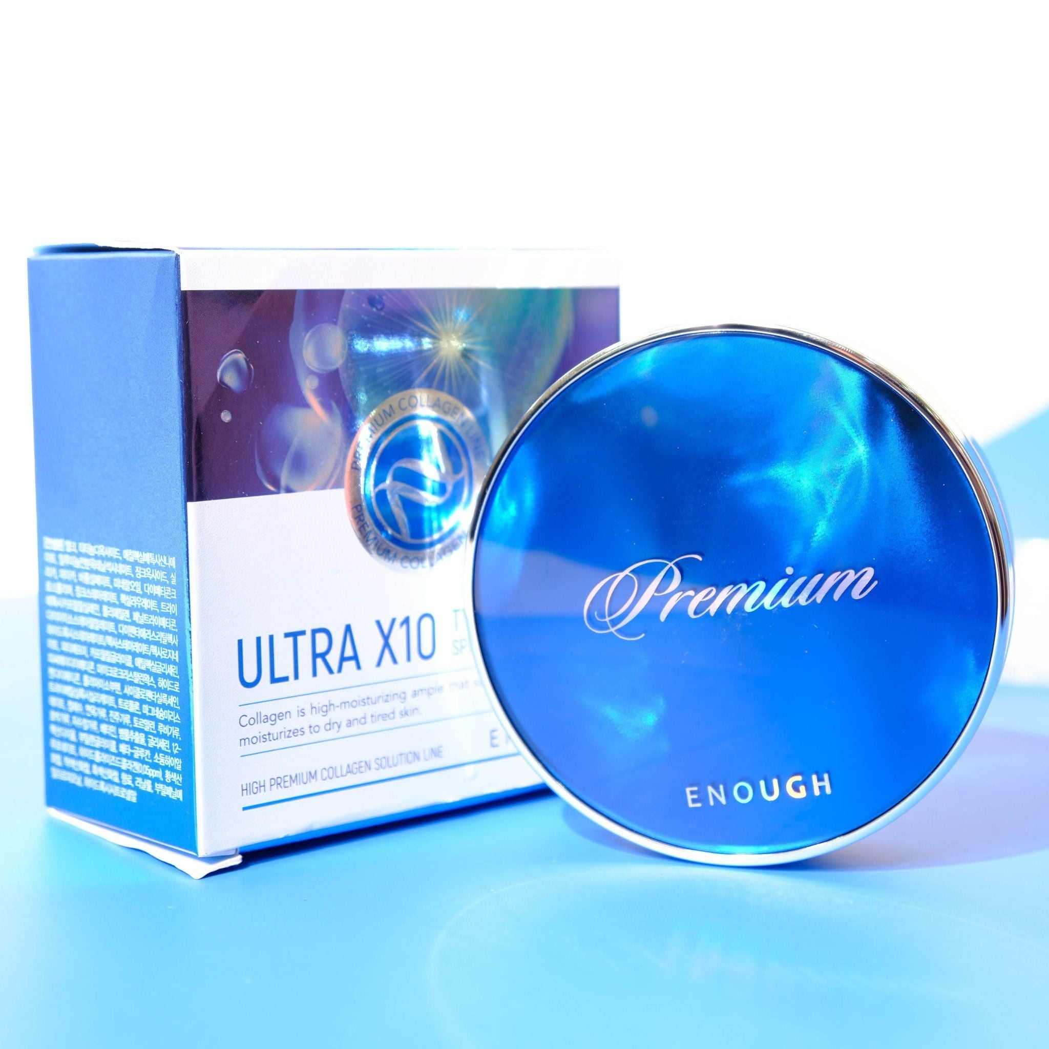 PHẤN PHỦ 2 LÕI COLLAGEN CAO CẤP ENOUGH ULTRA X10 TWOWAY CAKE