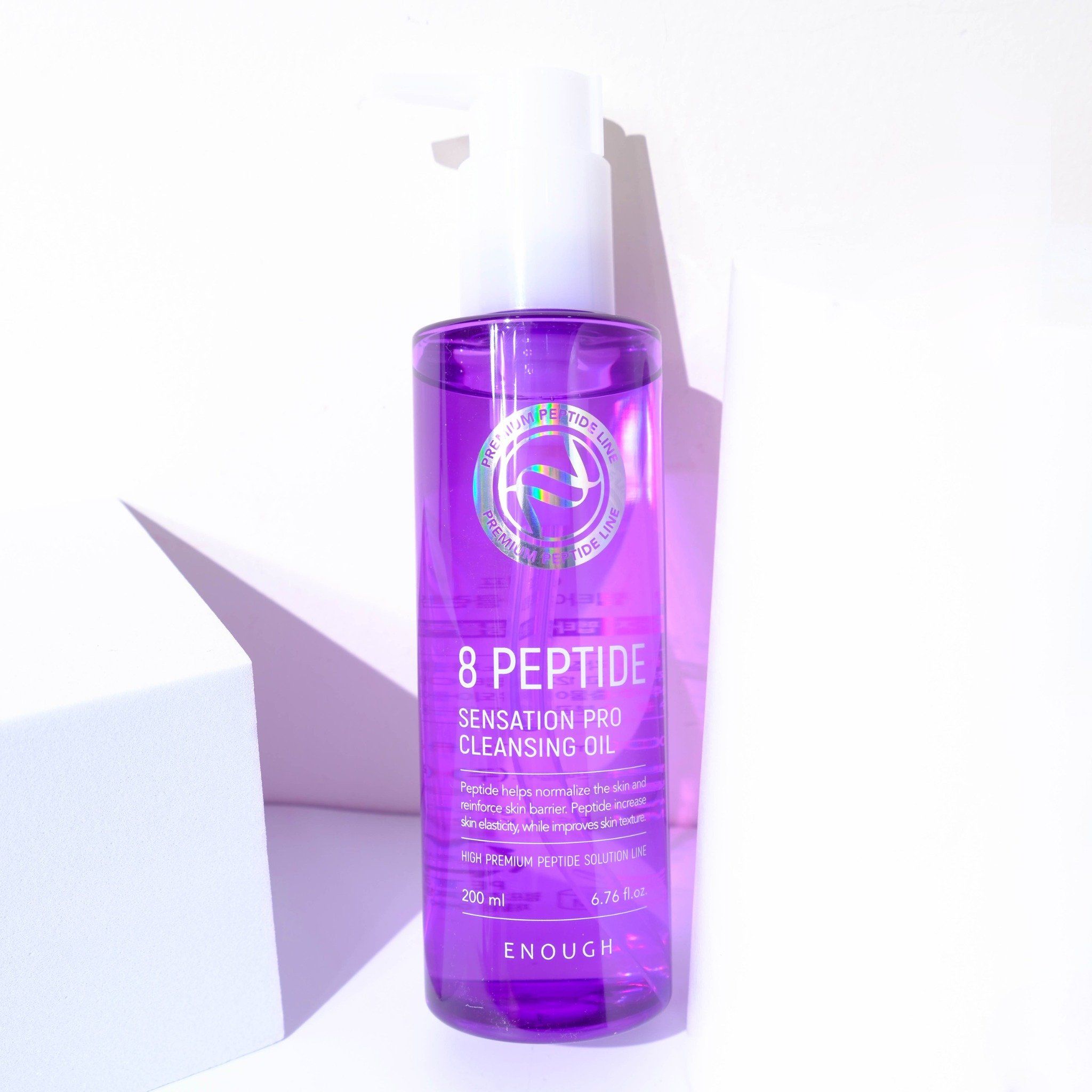 DẦU TẨY TRANG PEPTIDE CAO CẤP ENOUGH 8 PEPTIDE SENSATION PRO CLEANSING OIL 200ML